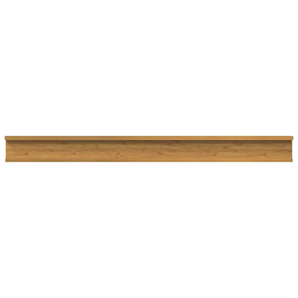 Polica na zidu Zidne 4 pcs Bež 100 x 9 x 3 cm Konstruirano drvo