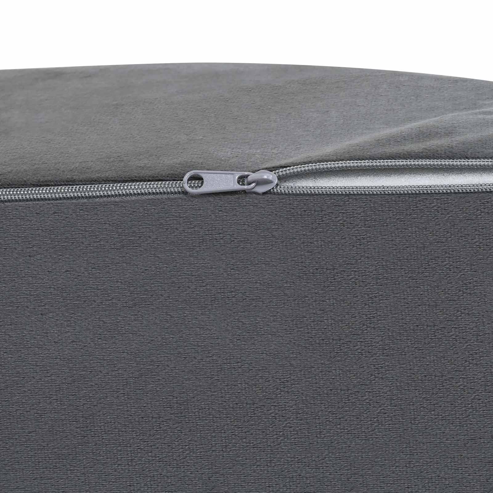 Jastučić za noge Siva 68 x 40 x 18 cm PU pjena