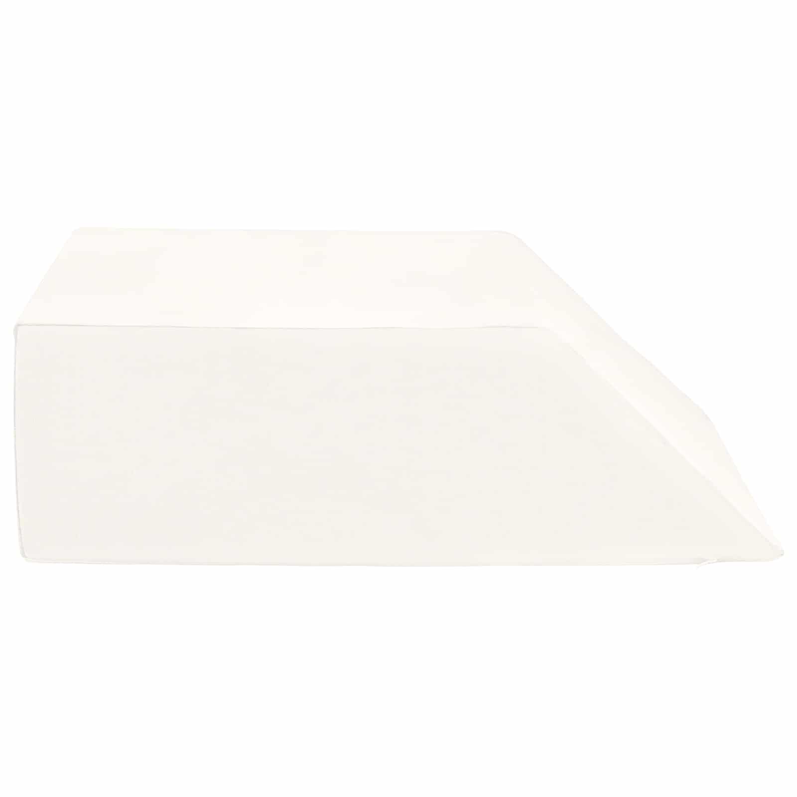 Jastučić za noge Jednobojno Bijelo 63 x 52 x 19,5 cm PU pjena