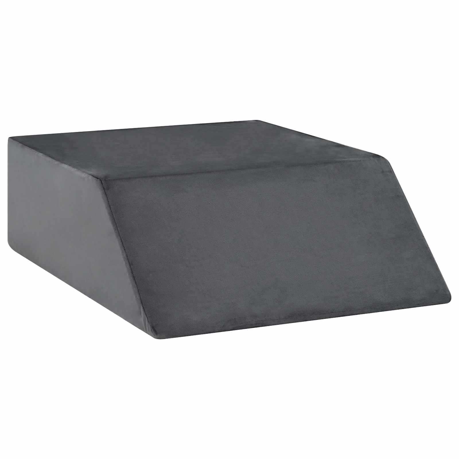 Jastučić za noge Jednobojno Siva 63 x 52 x 19 cm PU pjena