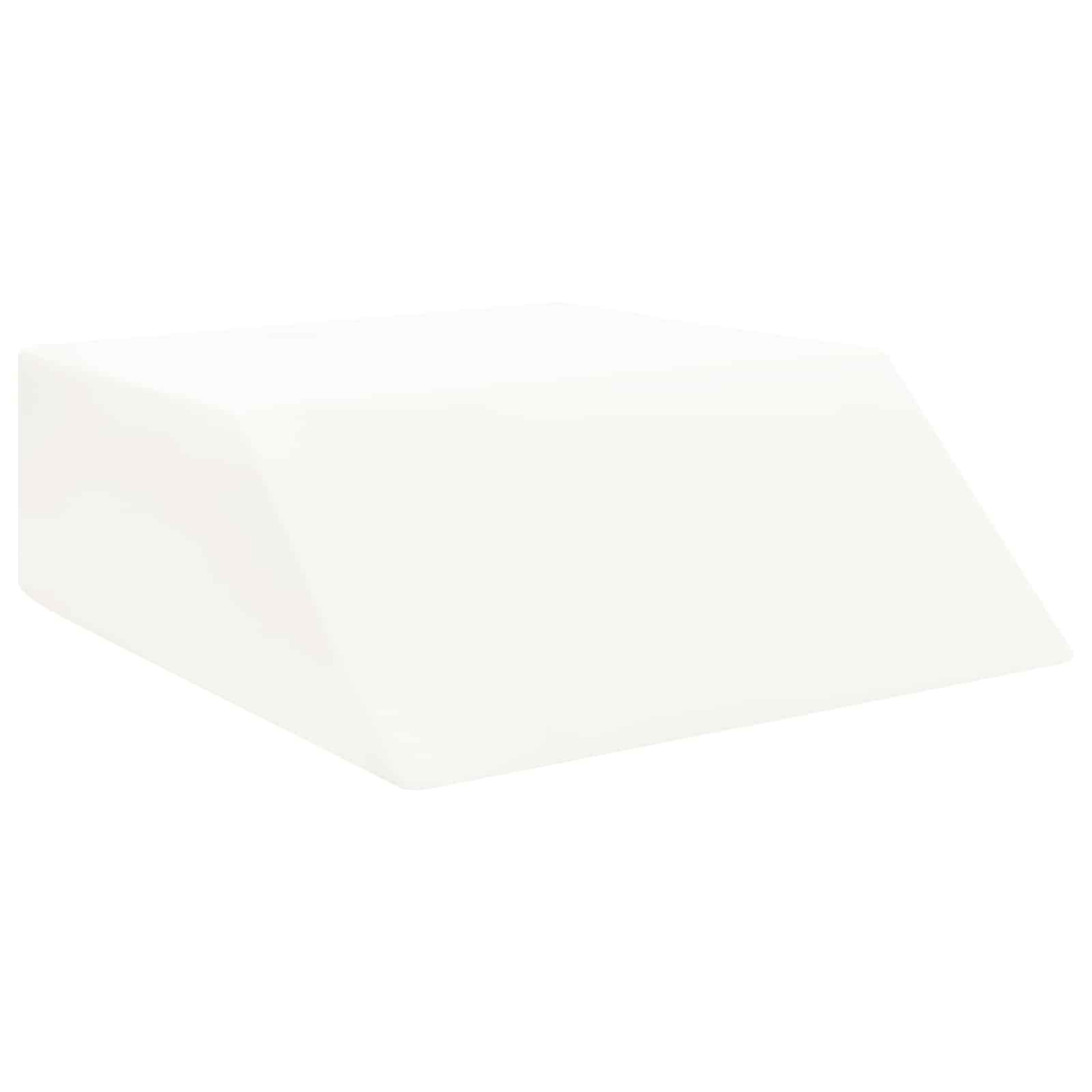 Jastučić za noge Jednobojno Siva 63 x 52 x 19 cm PU pjena