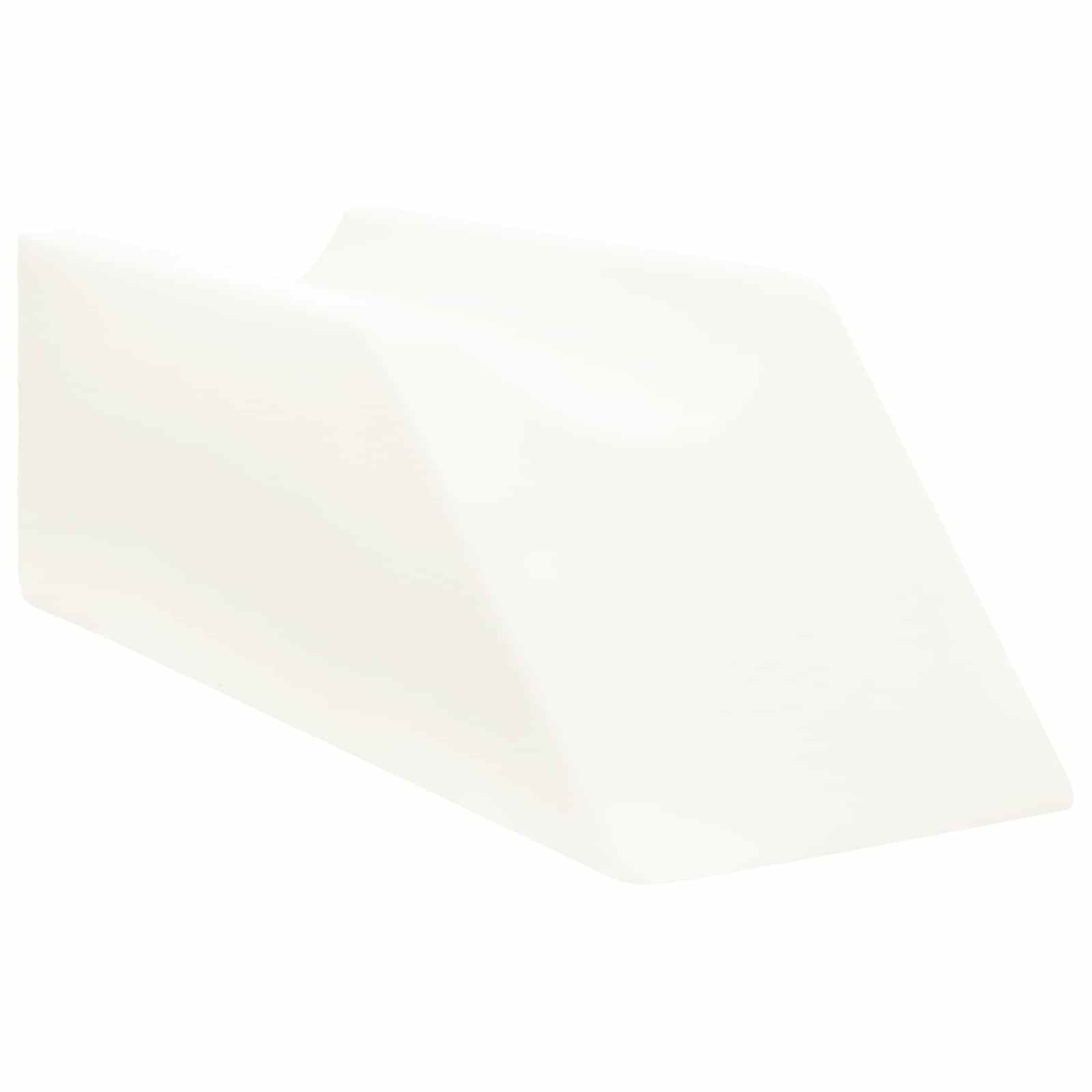 Jastučić za noge Jednobojno Bijelo 68 x 25 x 21,5 cm PU pjena