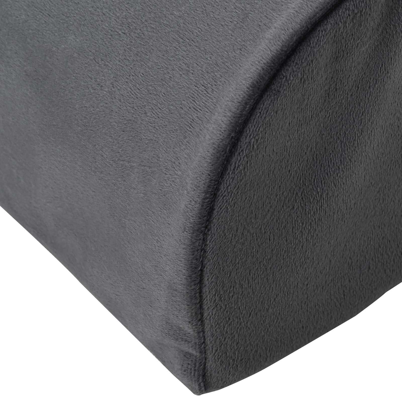 Jastuk za podupiranje nogu Siva 42 x 18 x 13 cm PU pjena