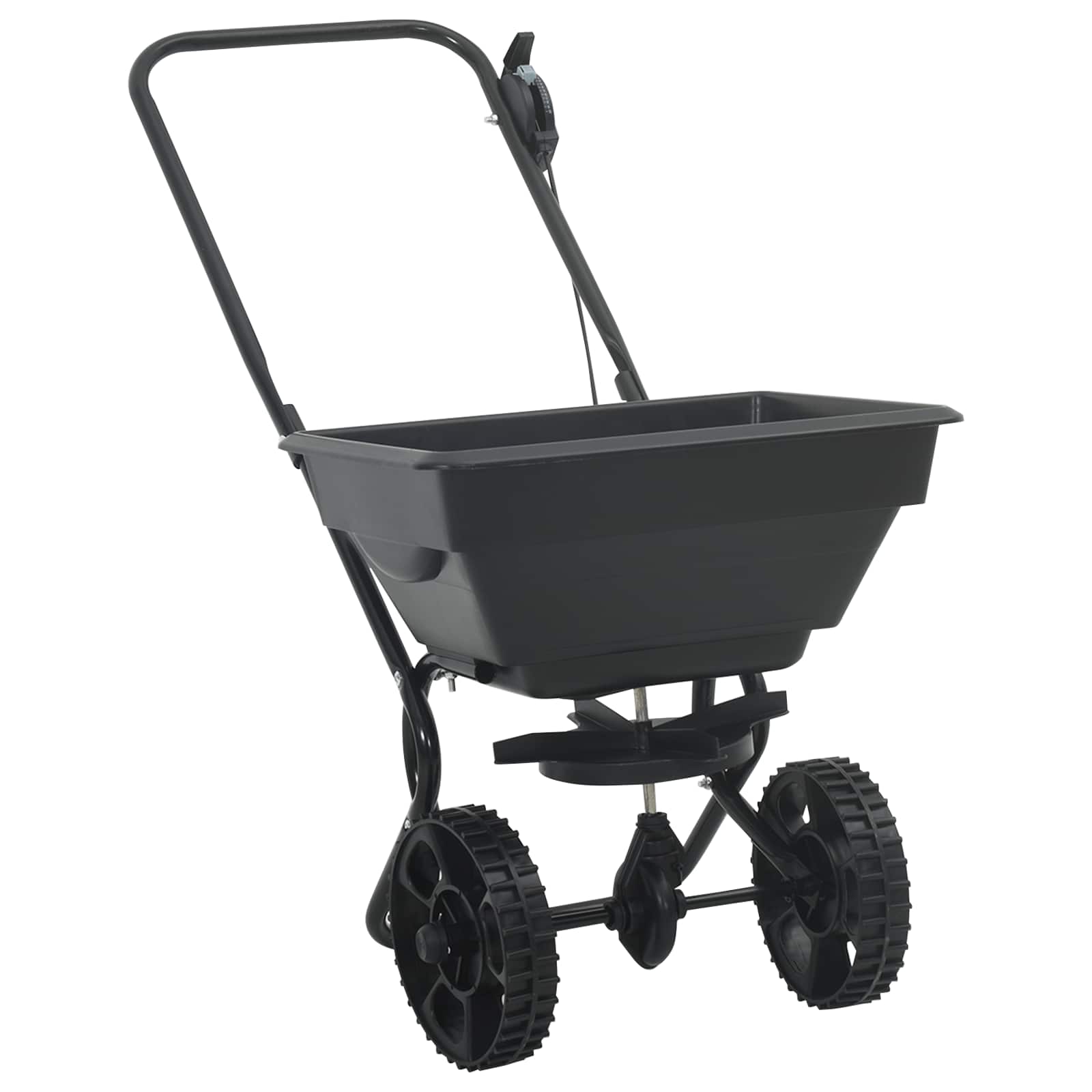 Rasipač Crna 82 x 46 x 75 cm PVC i čelik