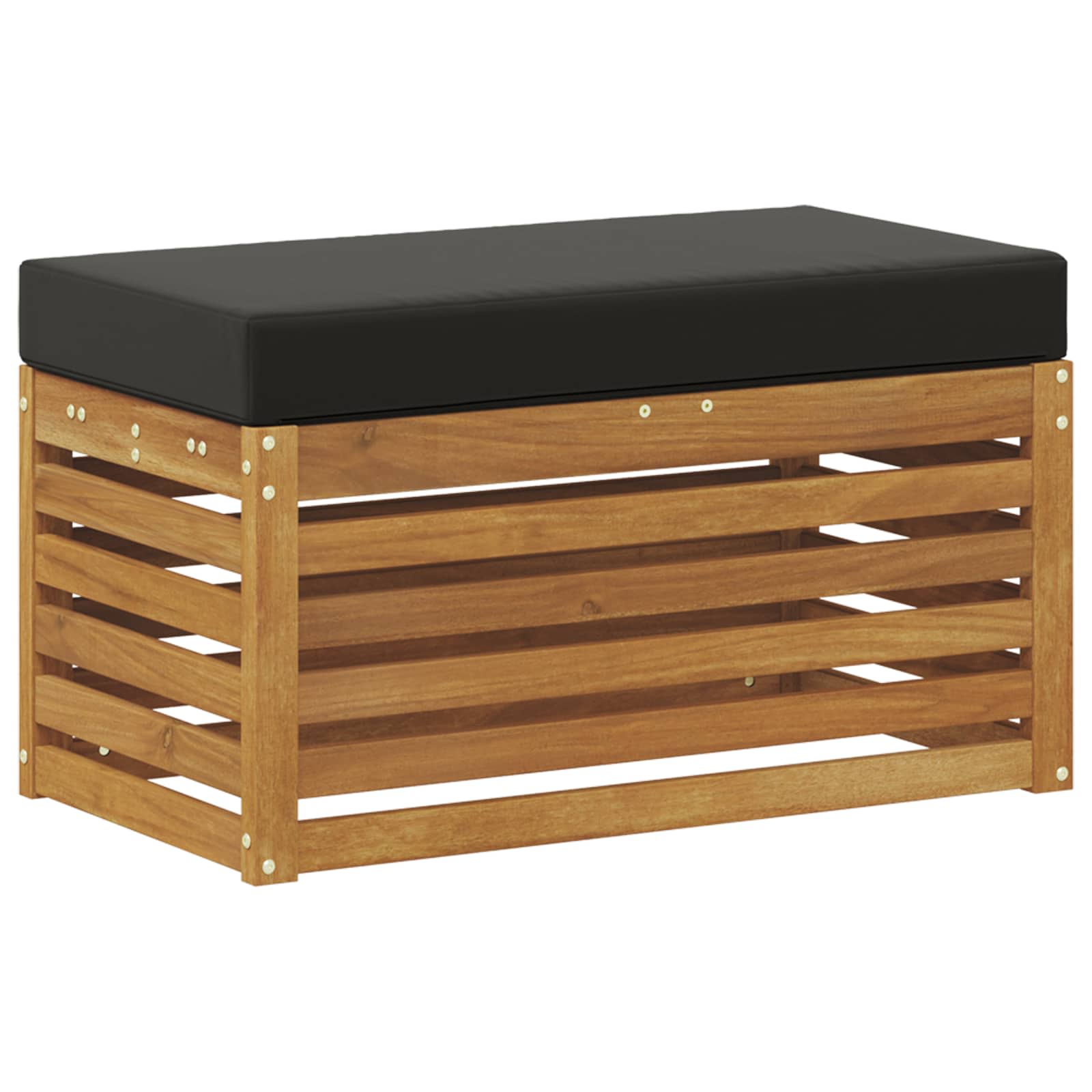Vanjska stolica klupa Čvrsto drvo akacije Prirodna