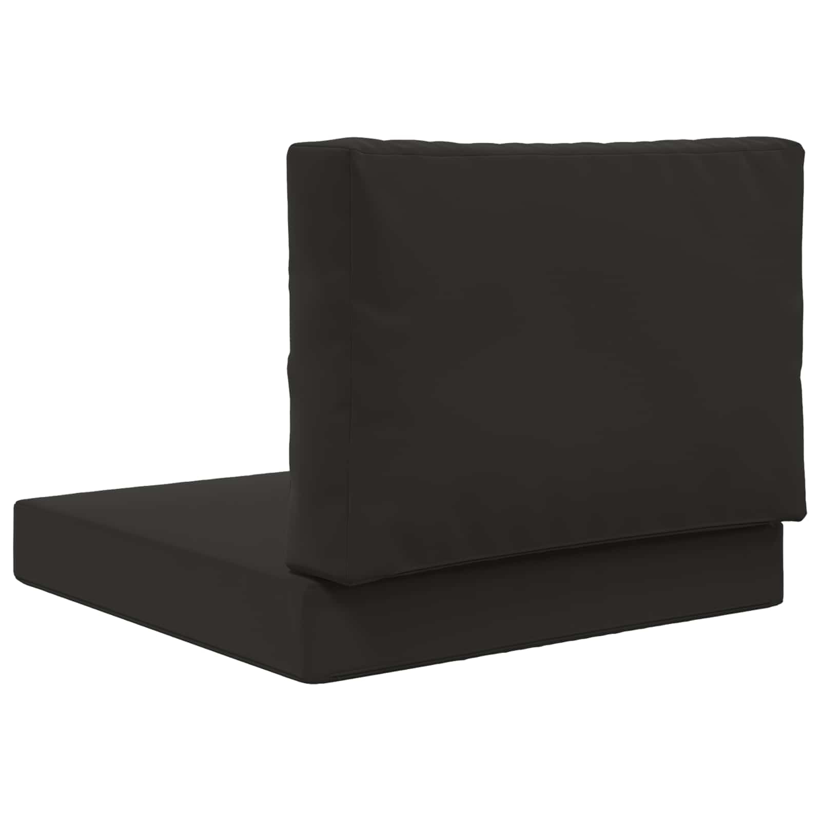 Jastuk za vanjsku sofU 2 pcs Crna Poliester