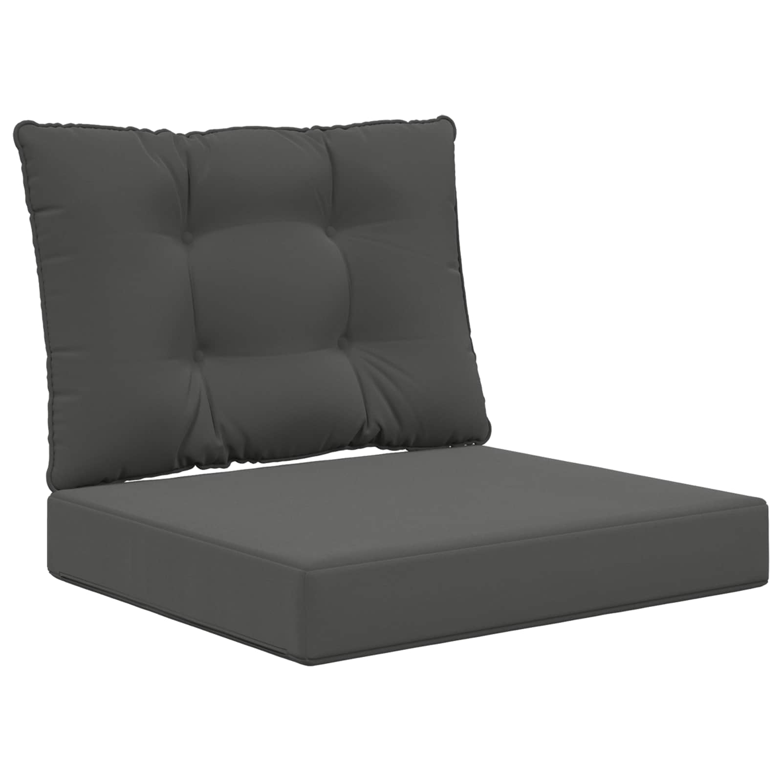 Jastuk za vanjsku sofU 2 pcs Antracit Poliester