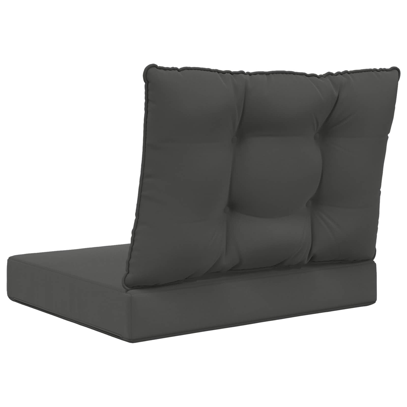 Jastuk za vanjsku sofU 2 pcs Antracit Poliester