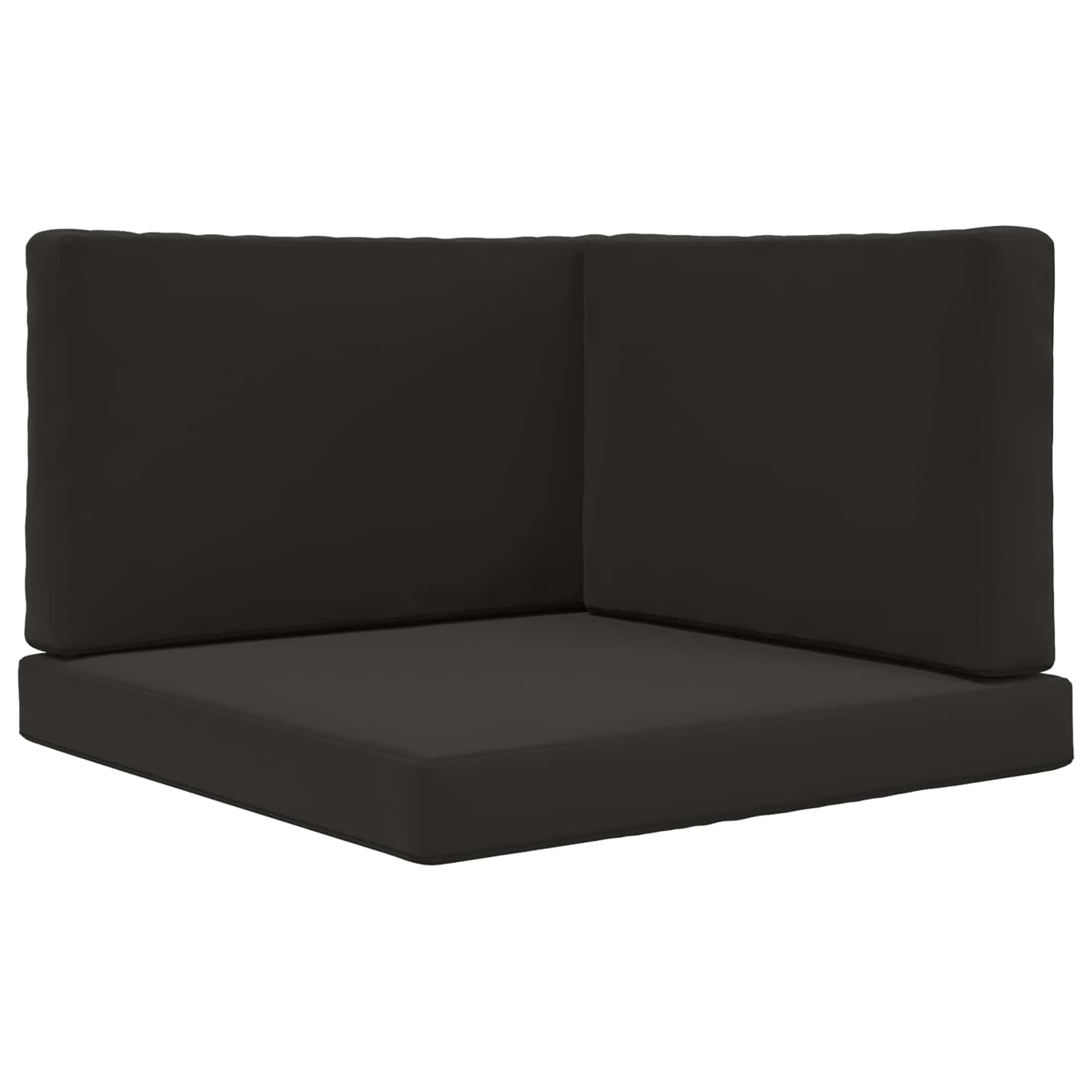 Jastuk za vanjsku sofU 3 pcs Crna Poliester