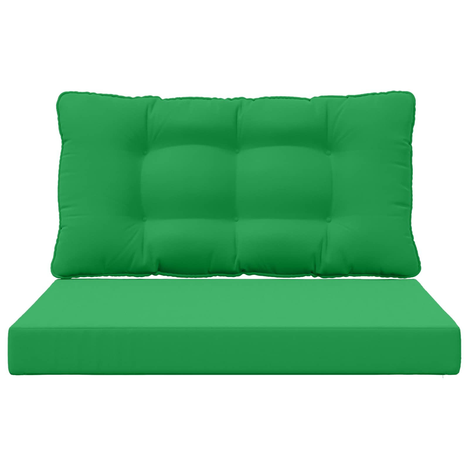 Jastuk za vanjsku sofU 2 pcs Zelena Poliester