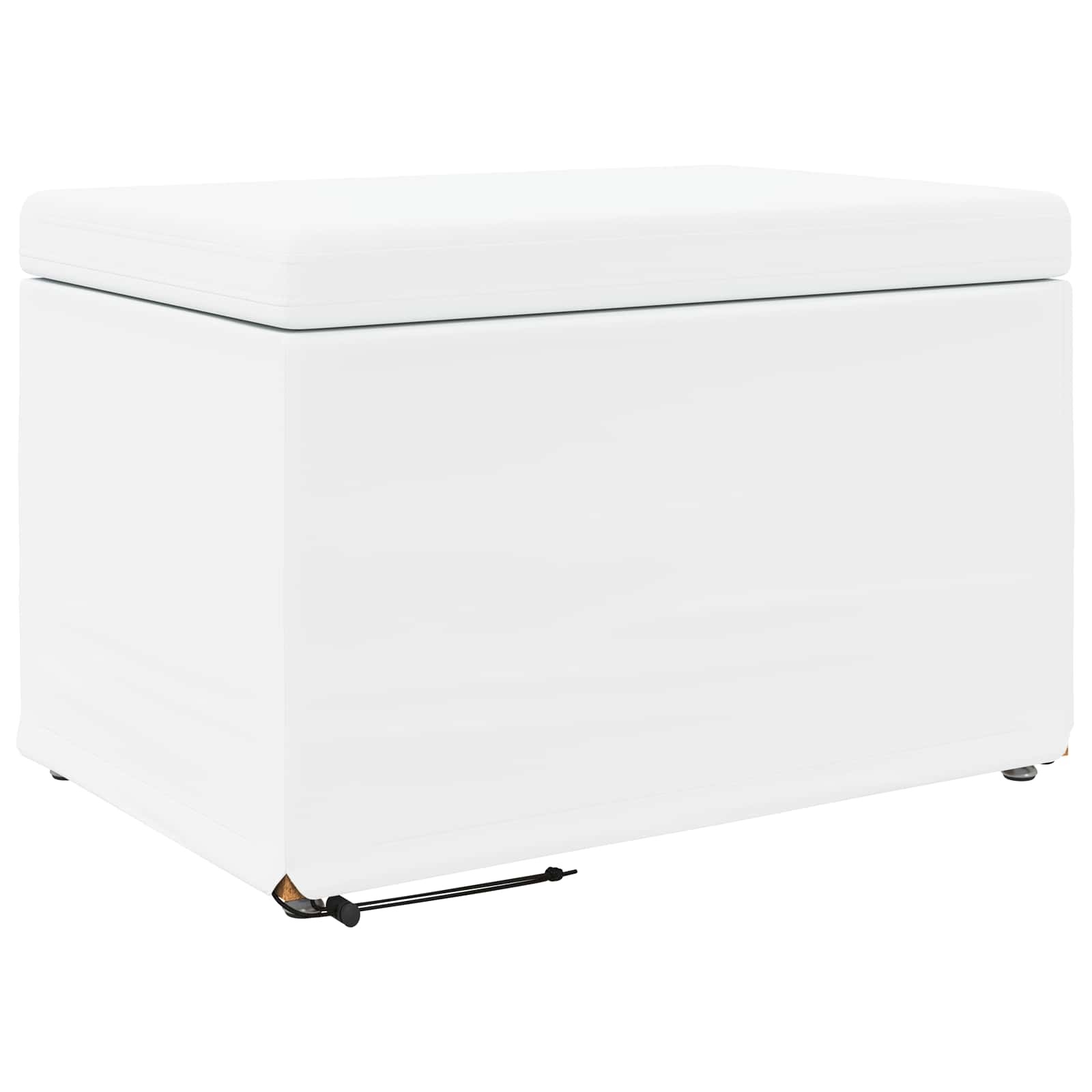 Stolica Bijelo 61 x 41 x 40 cm Umjetna Koža i Fino Radeći Drvo