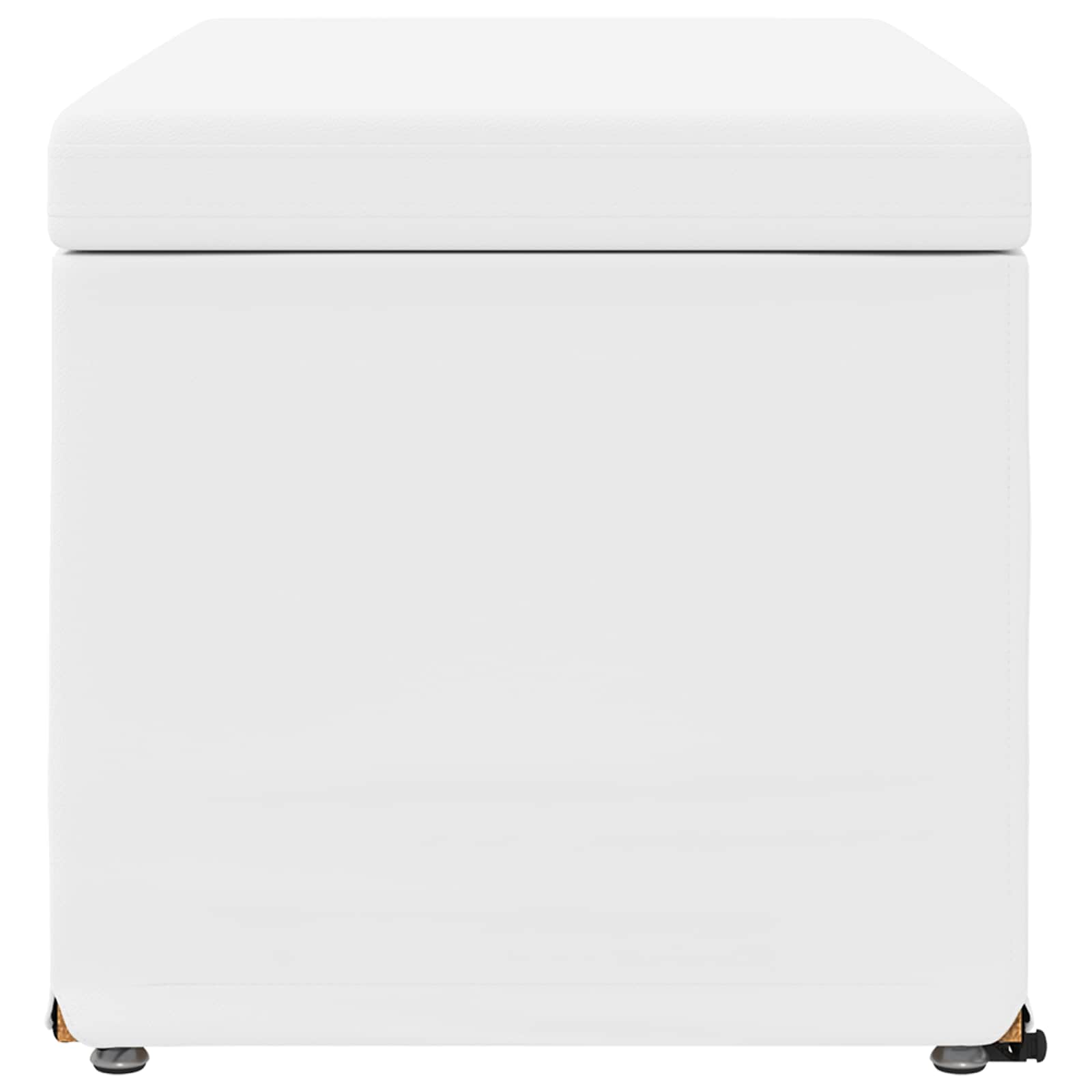 Stolica Bijelo 81 x 41 x 40 cm Umjetna Koža i Fino Radeći Drvo