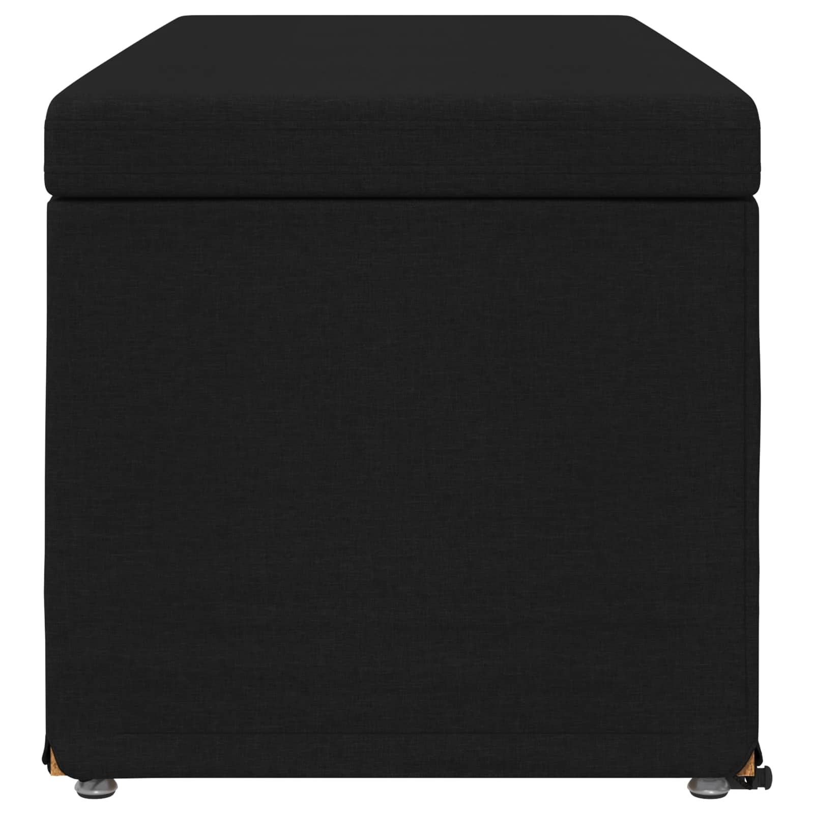 Stolica Crna 101 x 41 x 40 cm Tkanina i konstruirano drvo