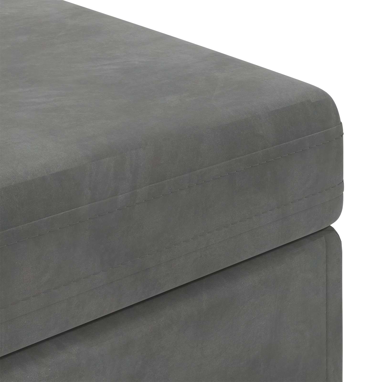 Stolica Tamno siva 101 x 41 x 40 cm Svileni i Fino Radeći Drvo