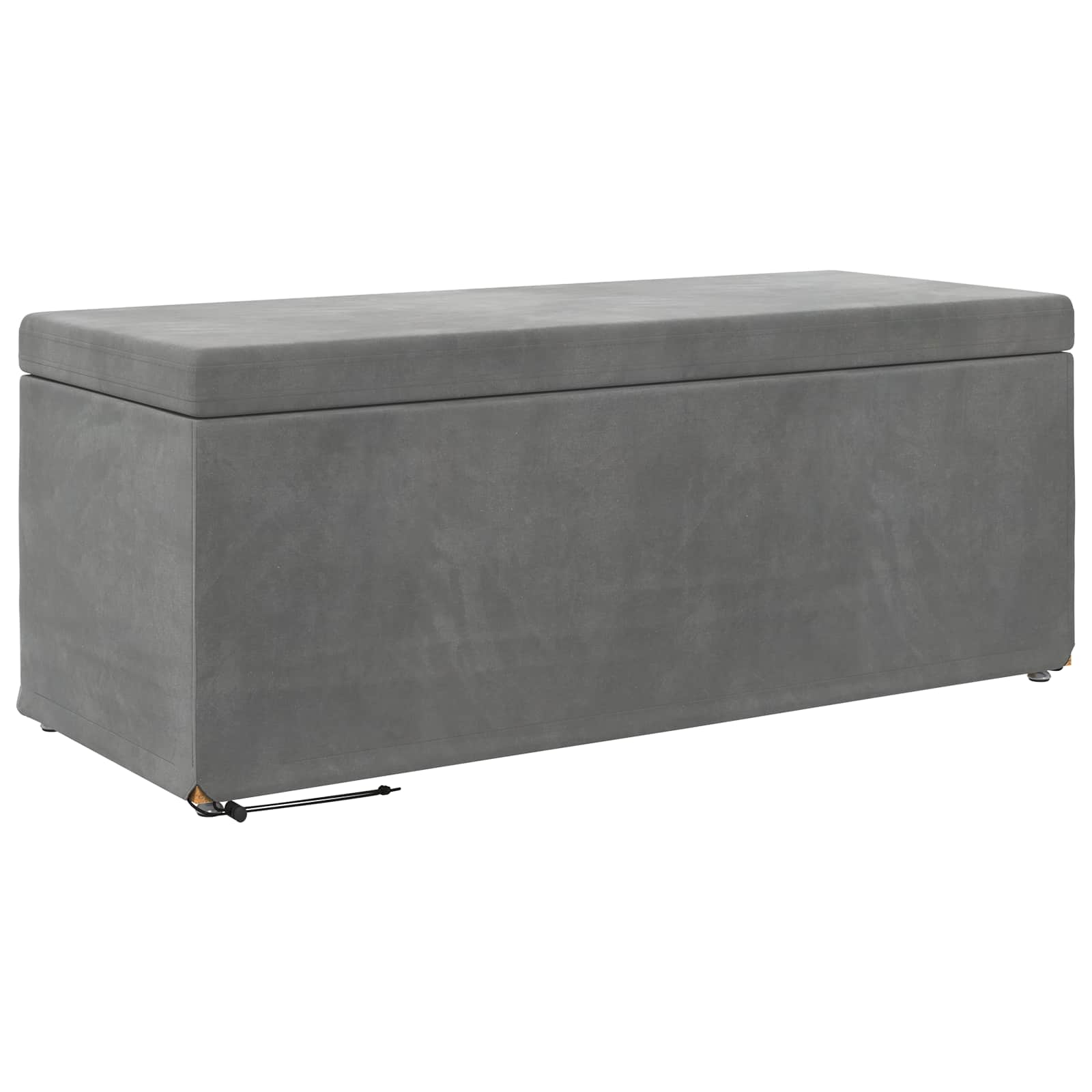 Stolica Tamno siva 101 x 41 x 40 cm Svileni i Fino Radeći Drvo