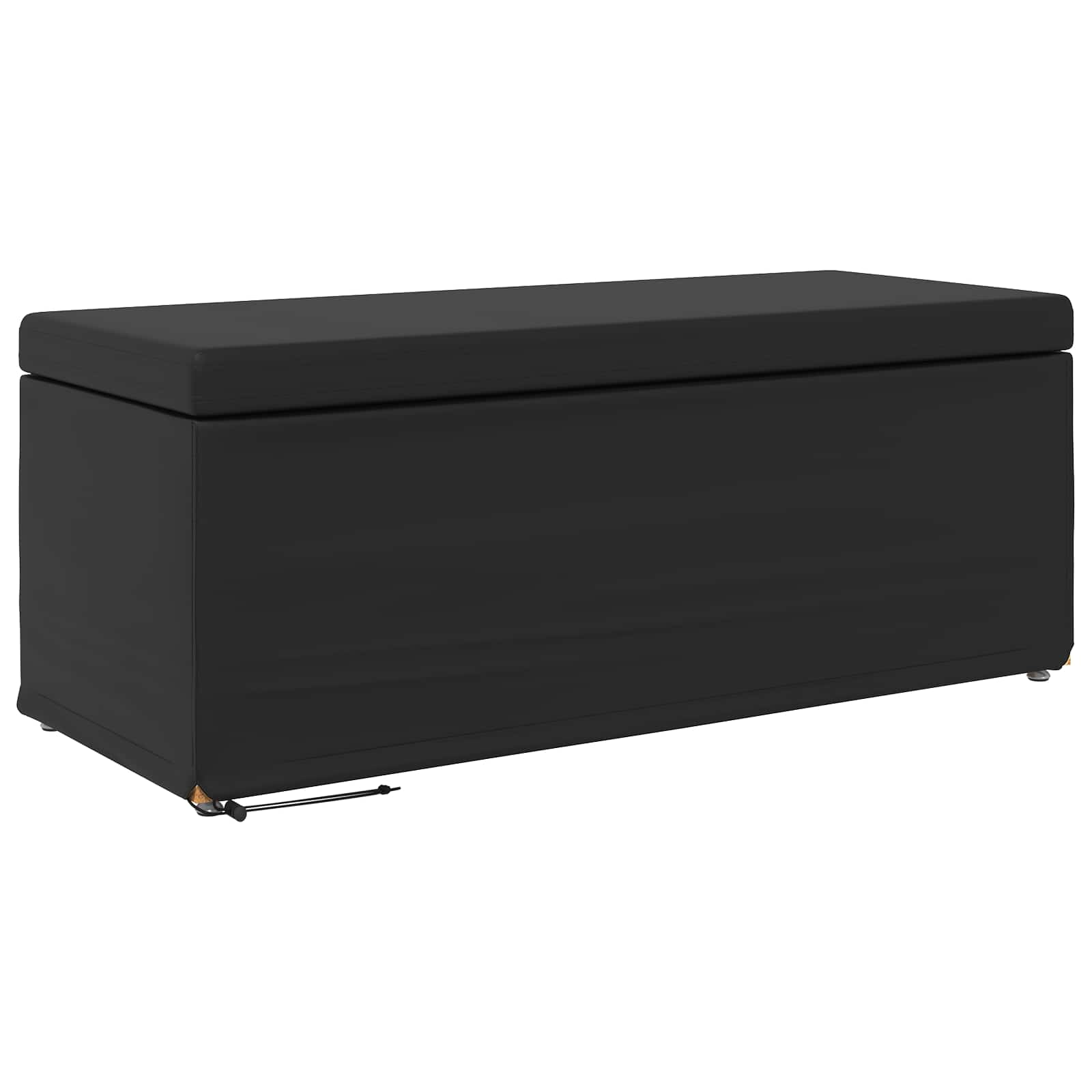 Stolica Crna 101 x 41 x 40 cm Umjetna Koža i Fino Radeći Drvo