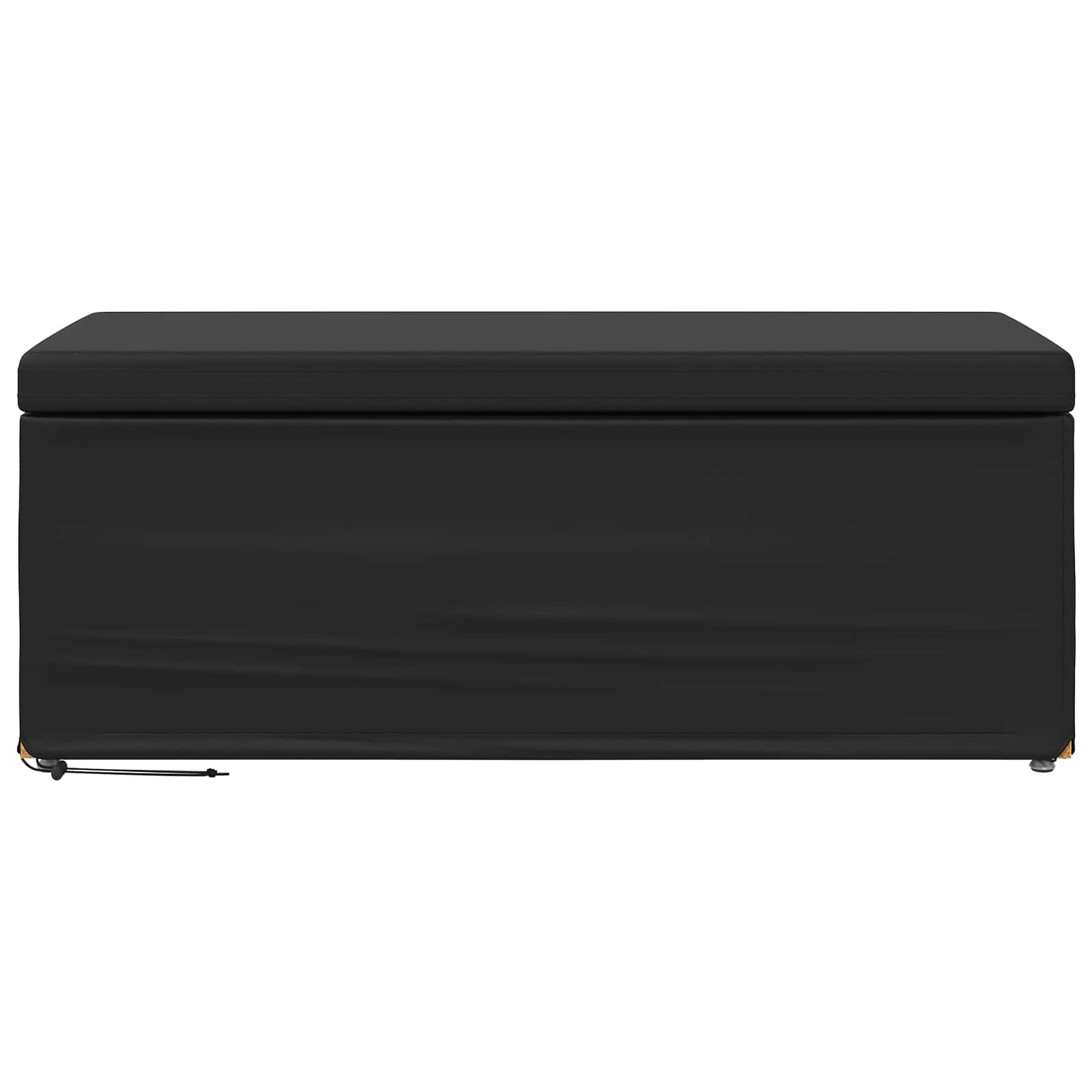 Stolica Crna 101 x 41 x 40 cm Umjetna Koža i Fino Radeći Drvo