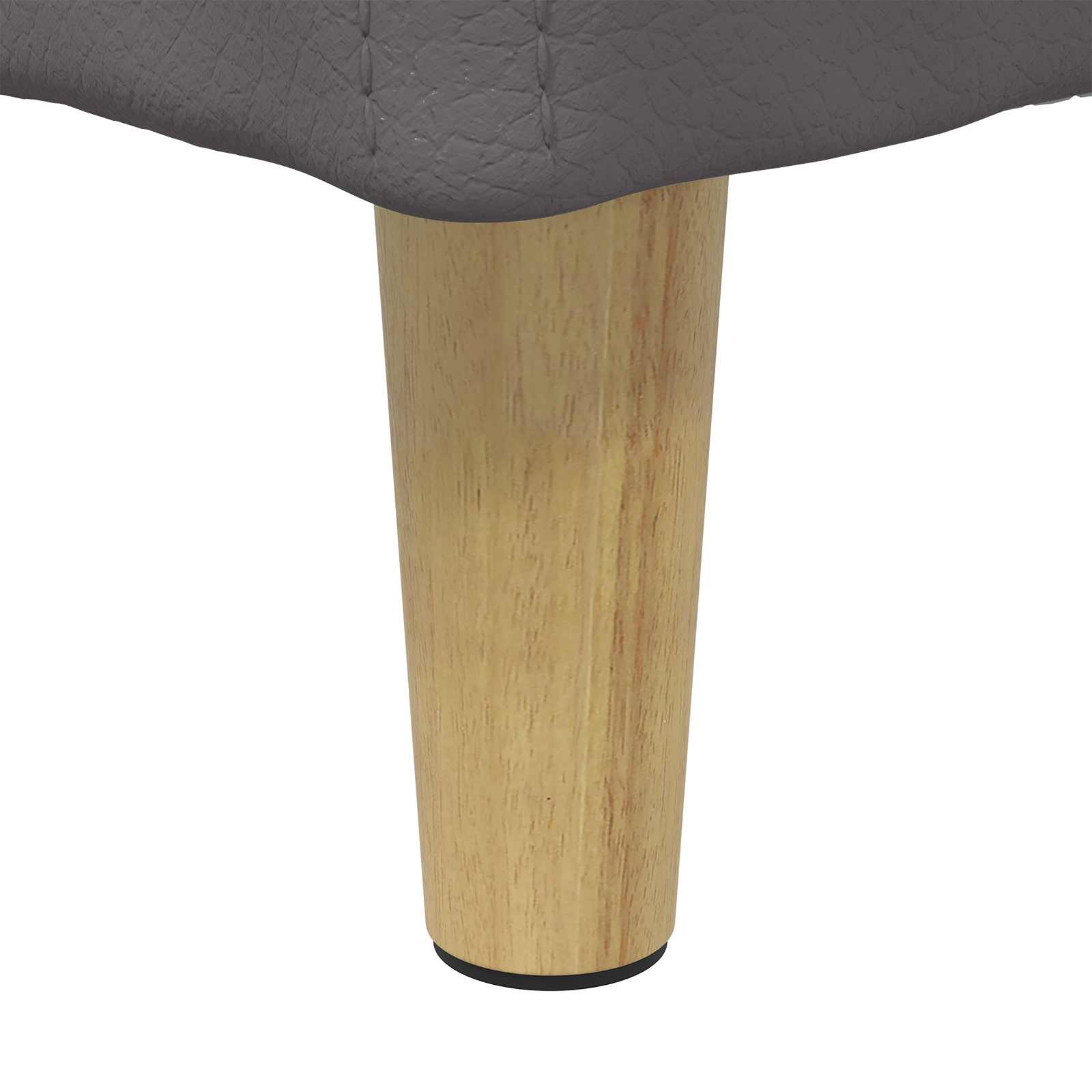 Otoman za pohranu s jastukom Sivi 80 x 80 x 45 cm Umjetna koža