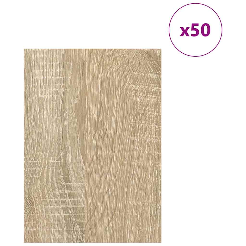 Dekor Paneli 50 pcs Sonoma hrast 21 x 30 x 0,27 cm