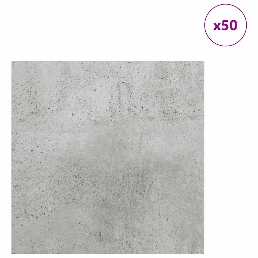 Dekor Paneli 50 pcs Betonski sivi 30 x 30 x 0.27 cm