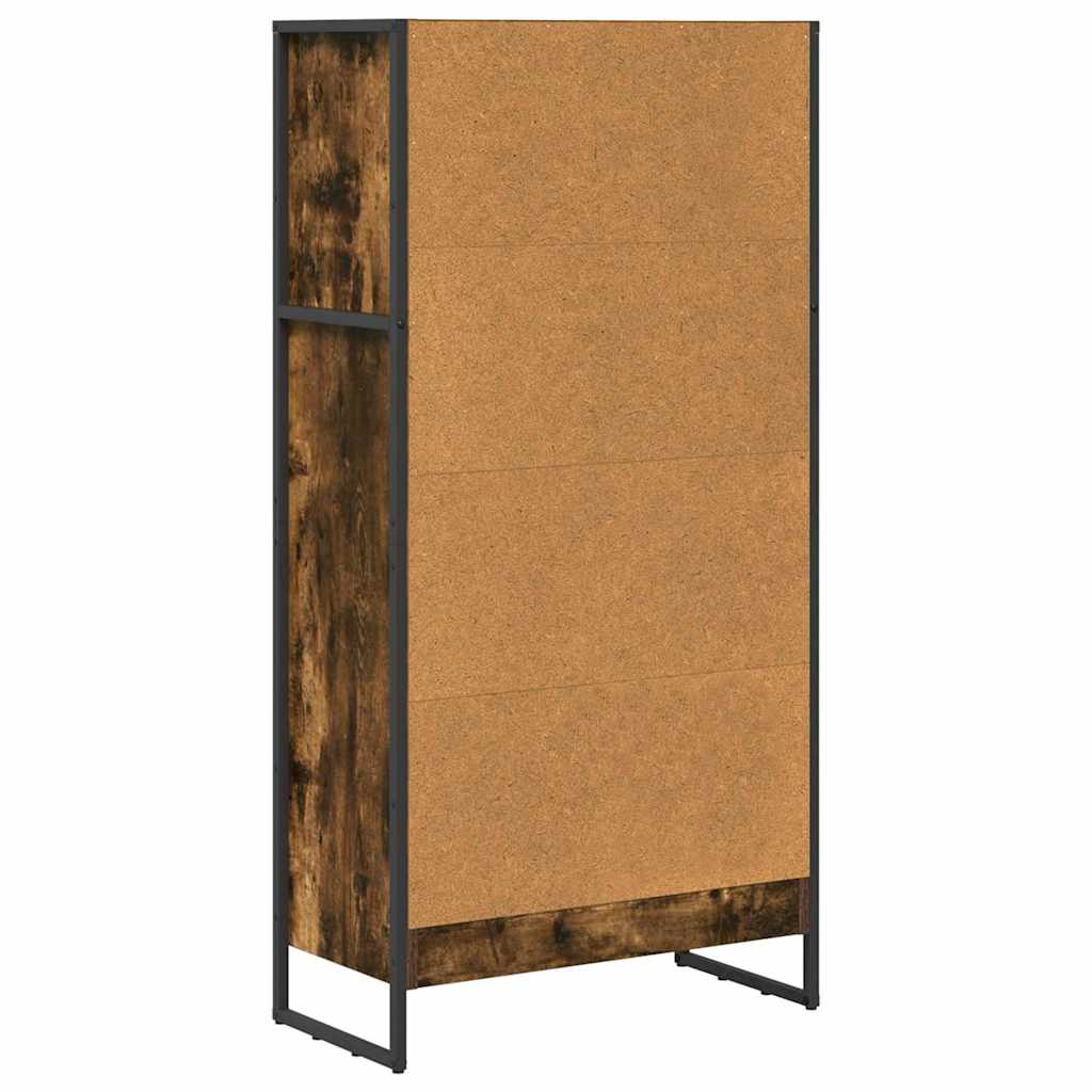 Ormarić za knjige Dimni hrast 60 x 30 x 121 cm