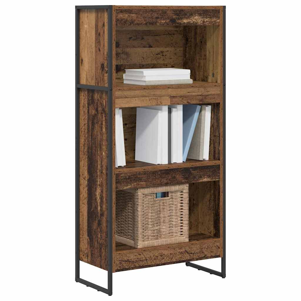 Ormarić za knjige Staro drvo 60 x 30 x 121 cm Konstruirano drvo