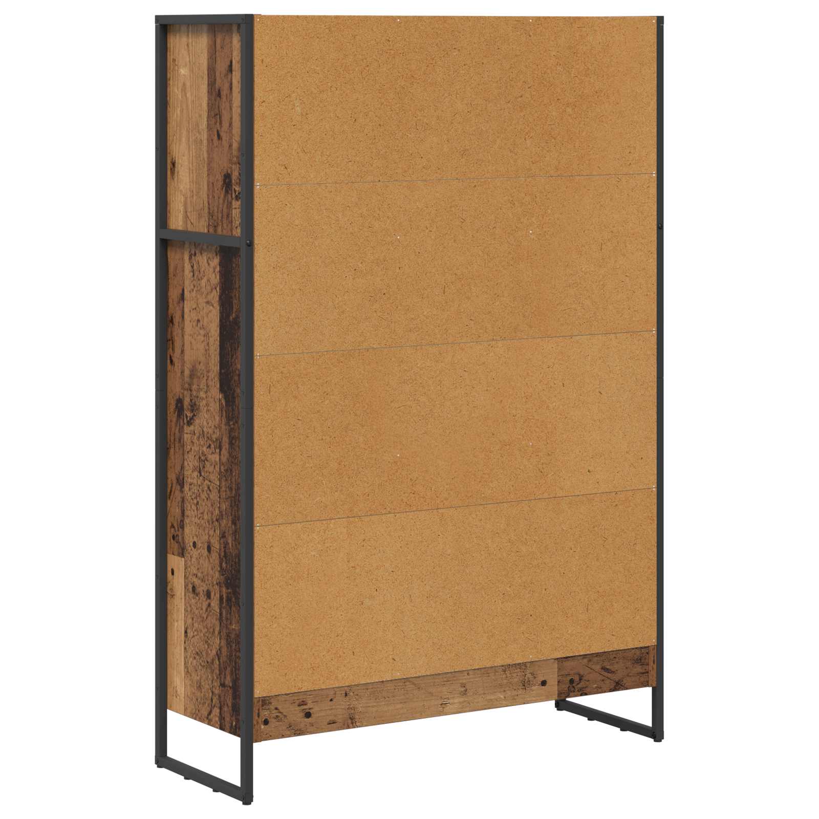 Ormarić za knjige Staro drvo 80 x 30 x 121 cm Konstruirano drvo