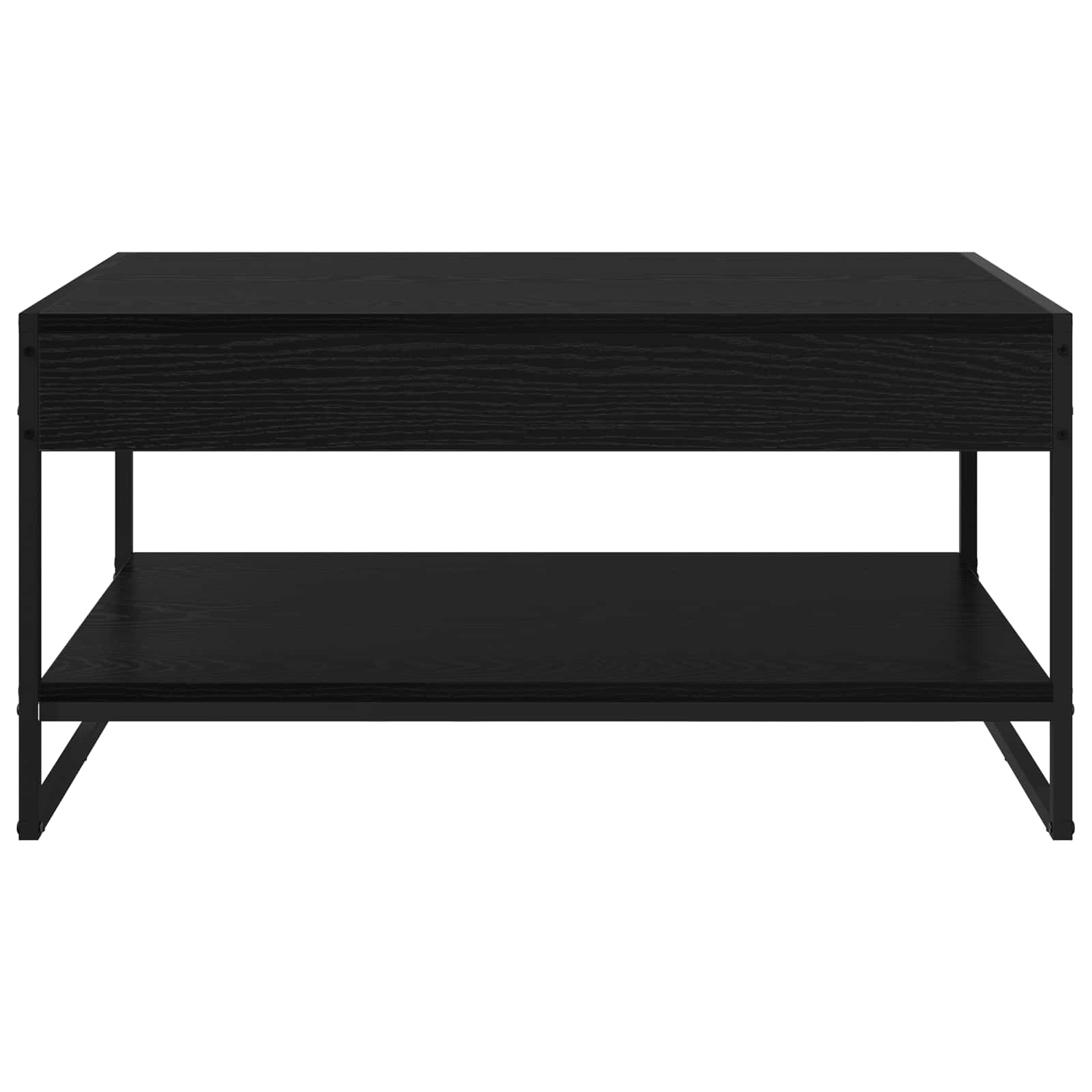 Kava Stol Crni hrast 80 x 50 x 40 cm Konstruirano drvo