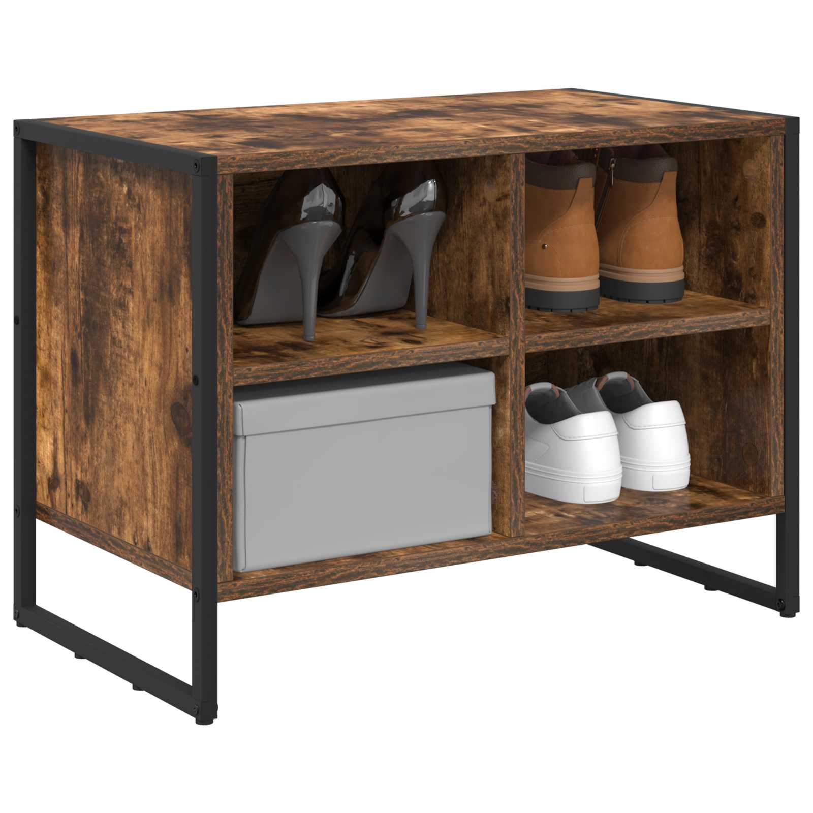 Ormar za cipele Dimni hrast 60 x 35 x 44 cm Konstruirano drvo