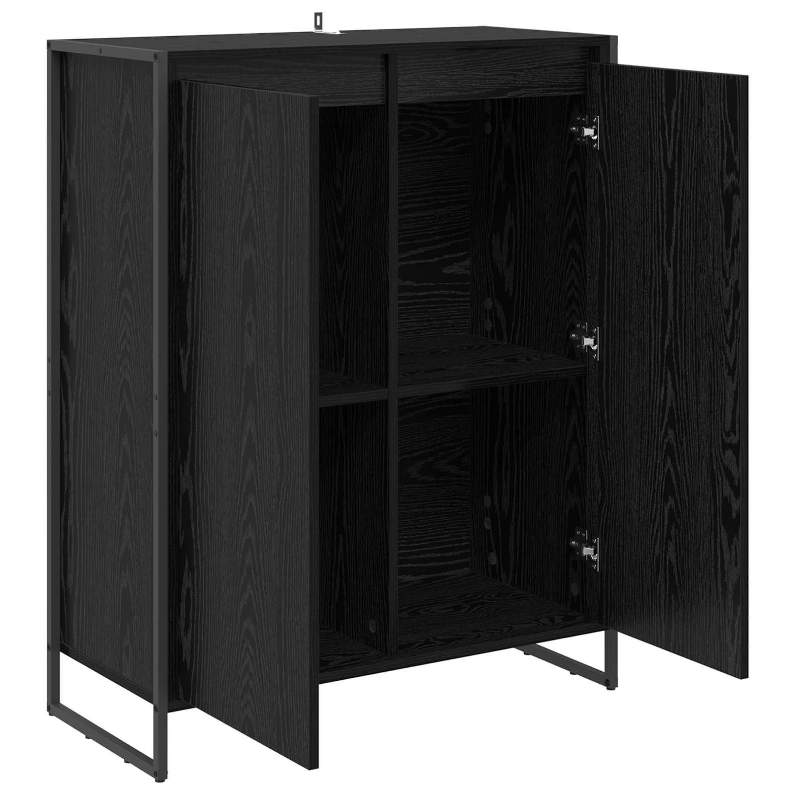 Ormar za cipele Crni hrast 79 x 36 x 100 cm Konstruirano drvo