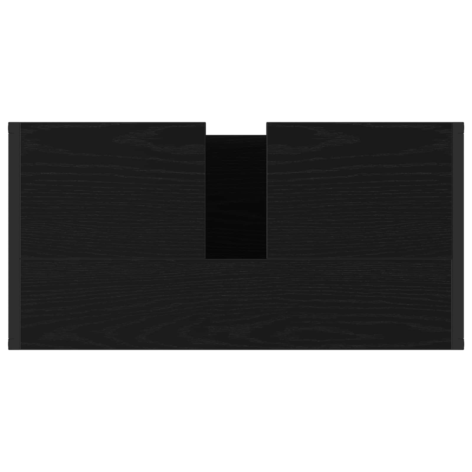 Kupaonski ormar Crni hrast 60 x 30 x 60 cm Konstruirano drvo