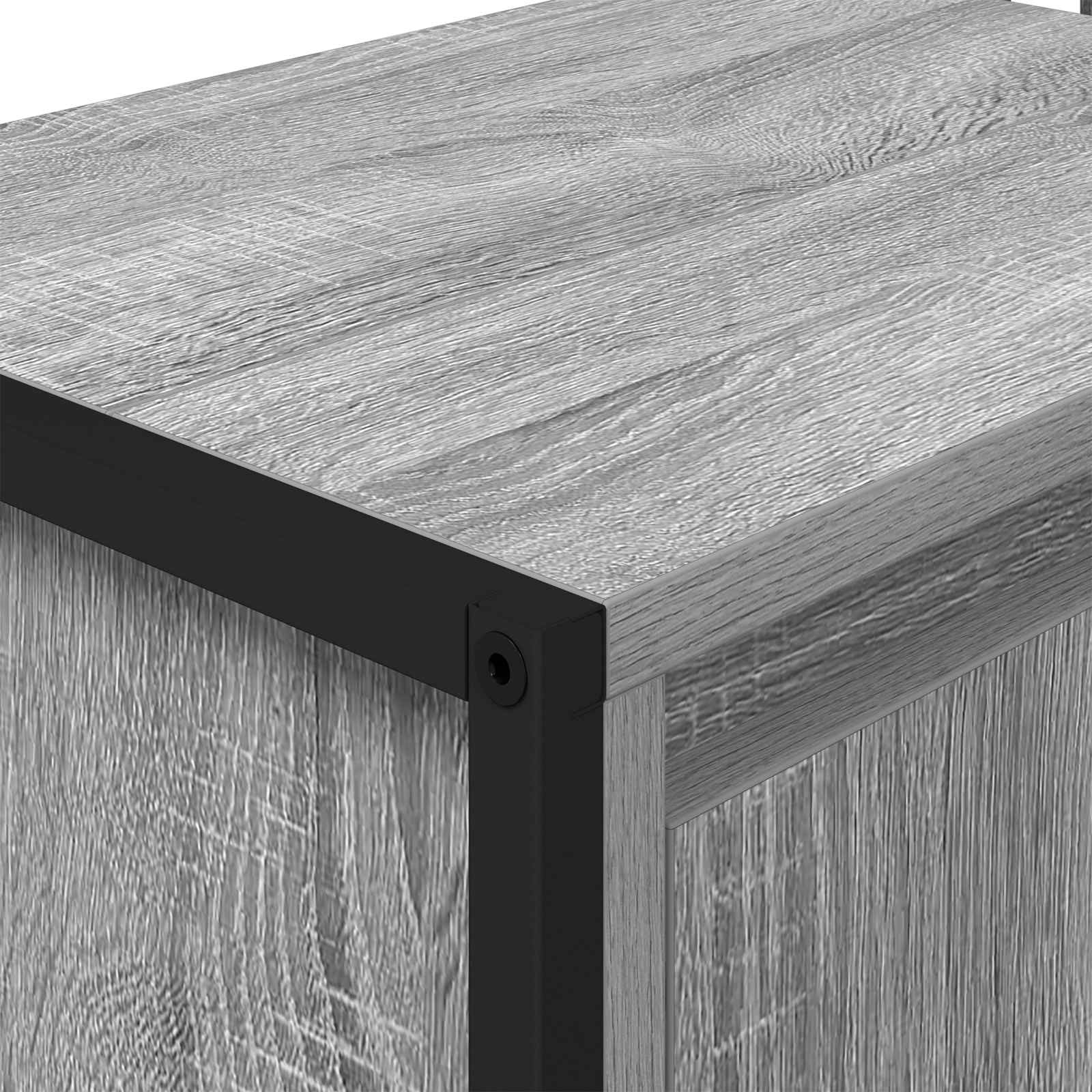 Kupaonski ormar Siva Sonoma 60 x 30 x 60 cm Konstruirano drvo