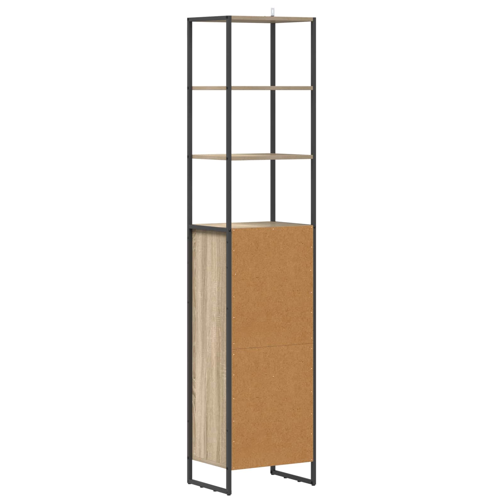 Kupaonski ormar Sonoma 40 x 30 x 180 cm Konstruirano drvo