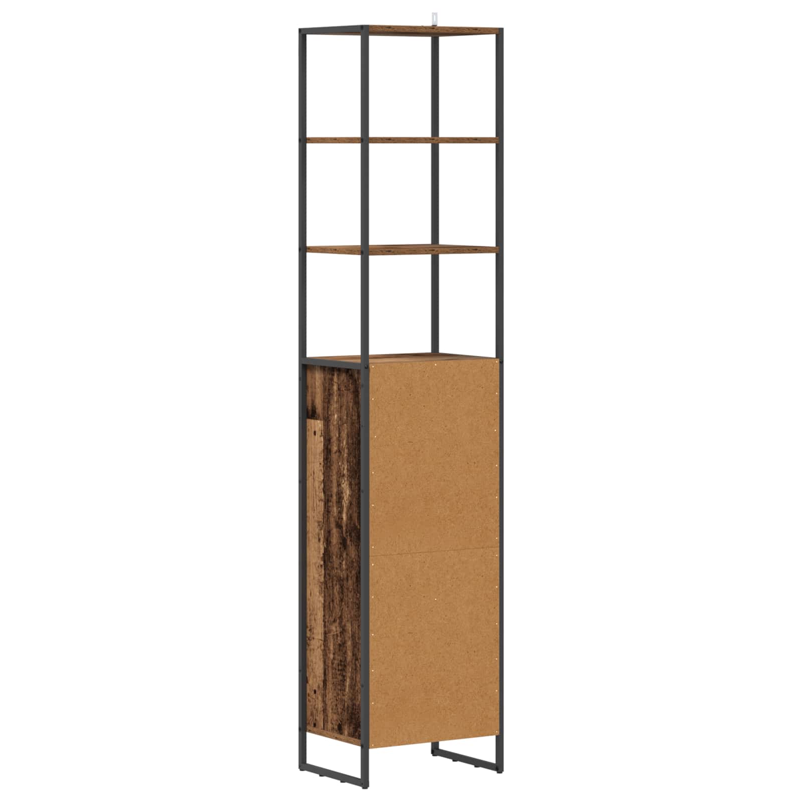 Kupaonski ormar Staro drvo 40 x 30 x 180 cm Konstruirano drvo