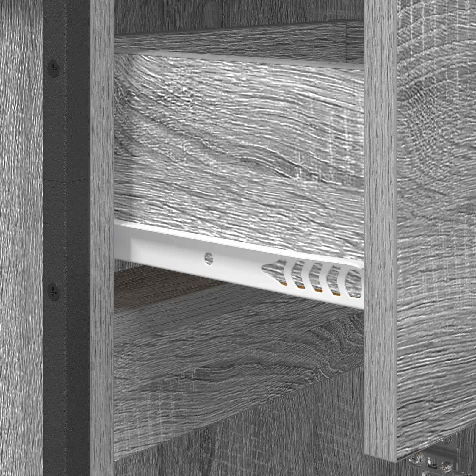 Kupaonski ormar Siva Sonoma 40 x 30 x 100 cm Konstruirano drvo