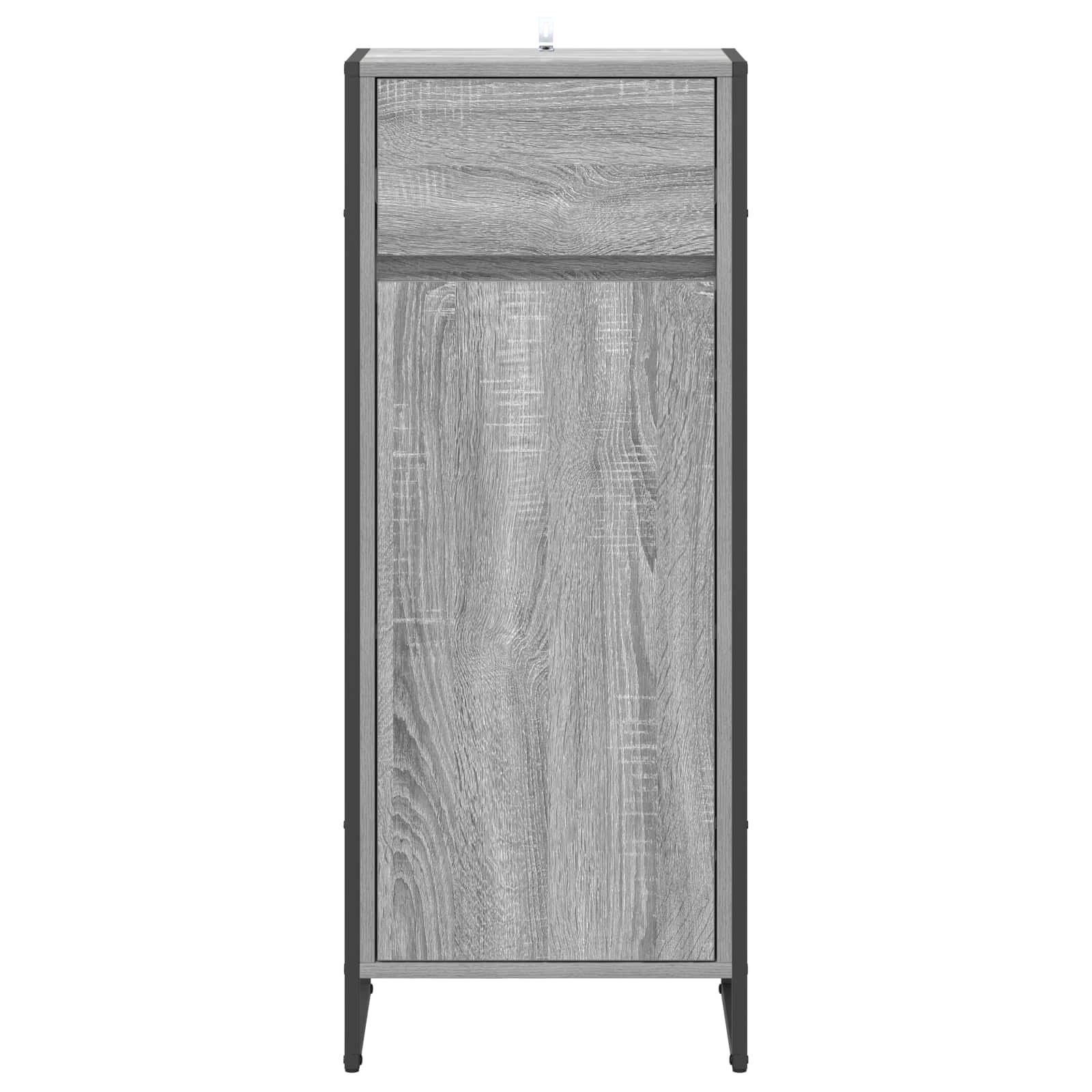 Kupaonski ormar Siva Sonoma 40 x 30 x 100 cm Konstruirano drvo