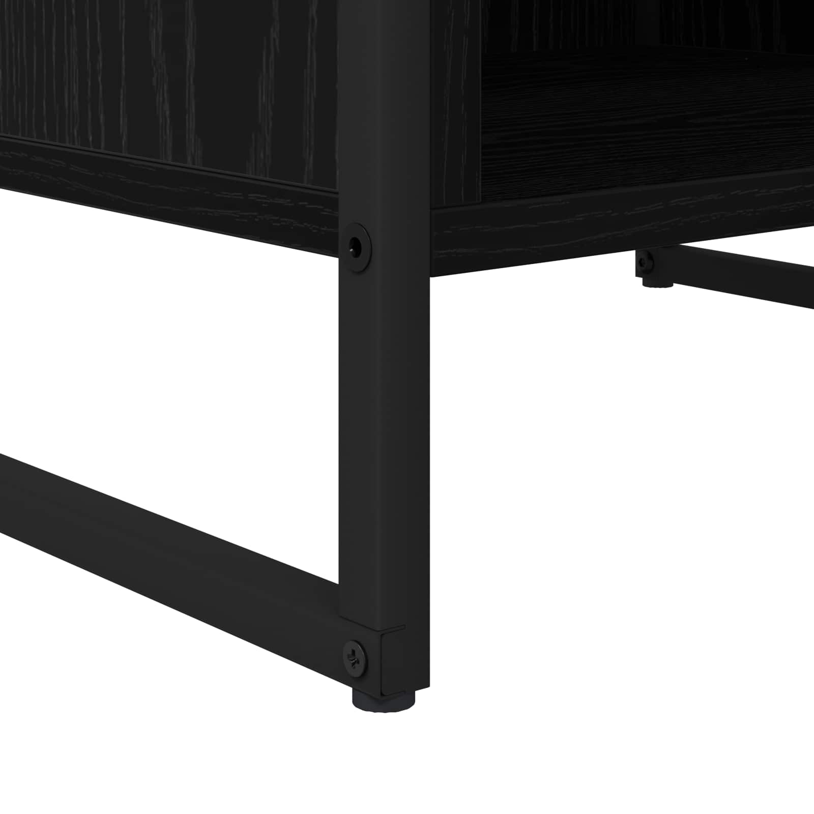 TV ormar Crni hrast 170.5 x 36 x 30.5 cm Konstruirano drvo