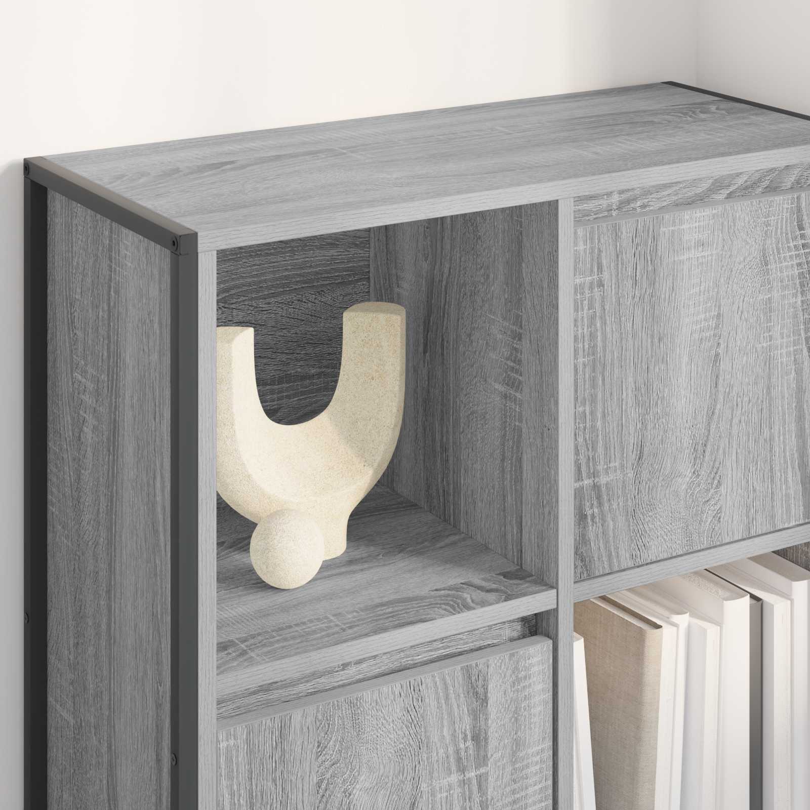 Ormarić za knjige Siva Sonoma 68 x 30 x 108.5 cm
