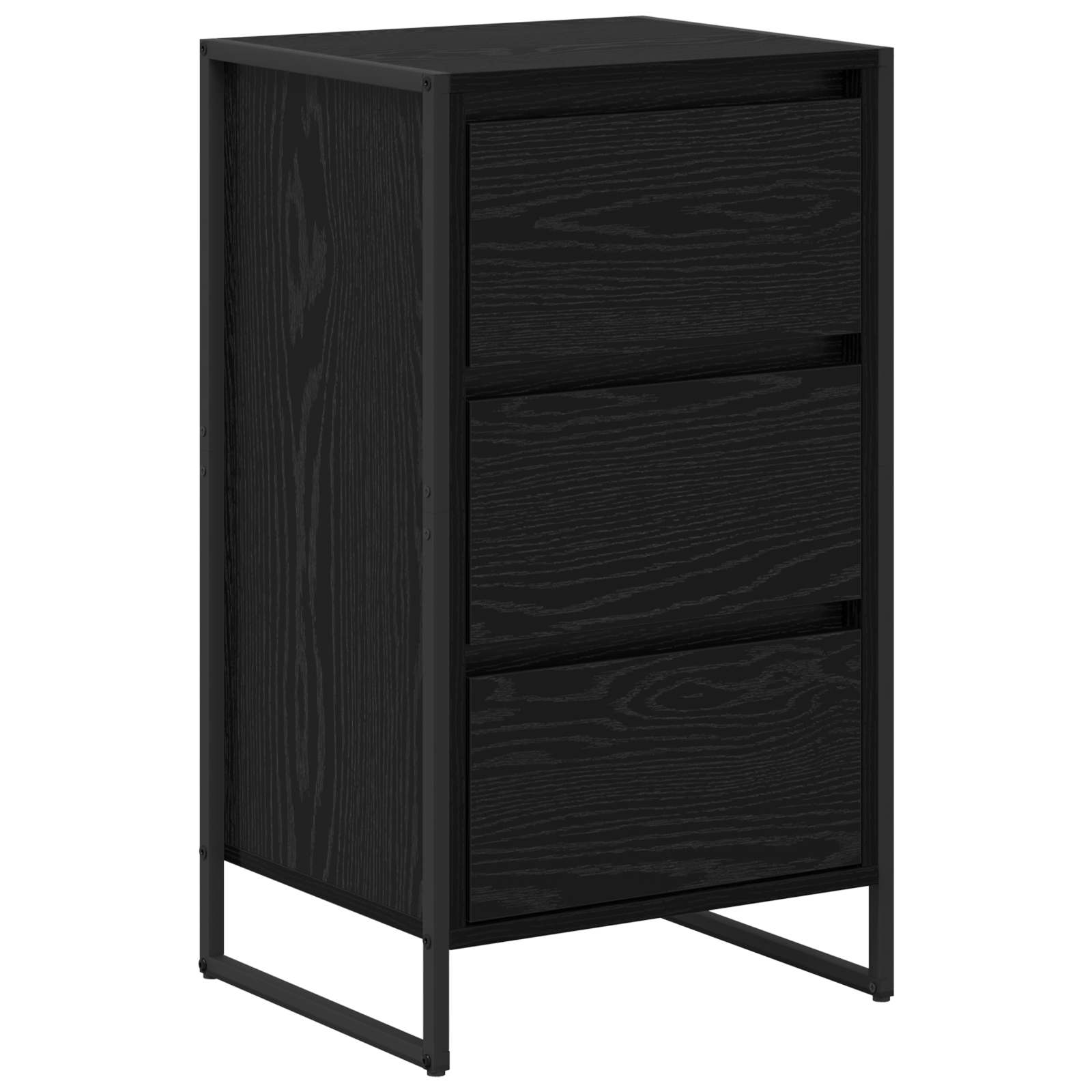 Kreveta Crni hrast 42 x 36 x 75.5 cm Konstruirano drvo