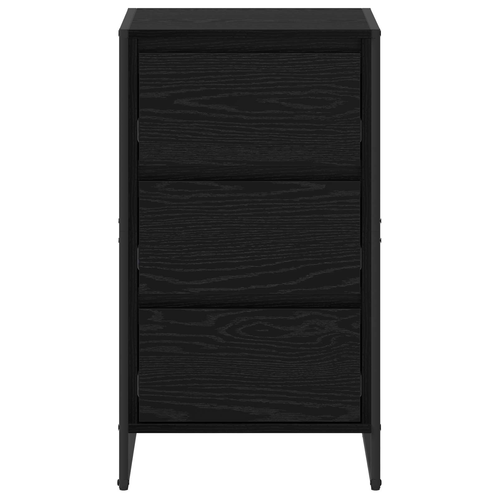 Kreveta Crni hrast 42 x 36 x 75.5 cm Konstruirano drvo