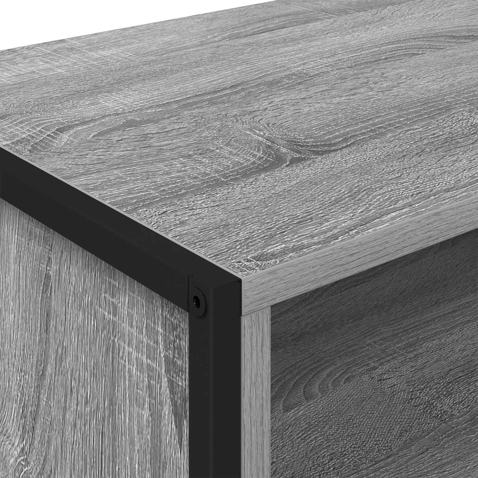 TV ormar Siva Sonoma 100 x 36.5 x 30.5 cm Konstruirano drvo
