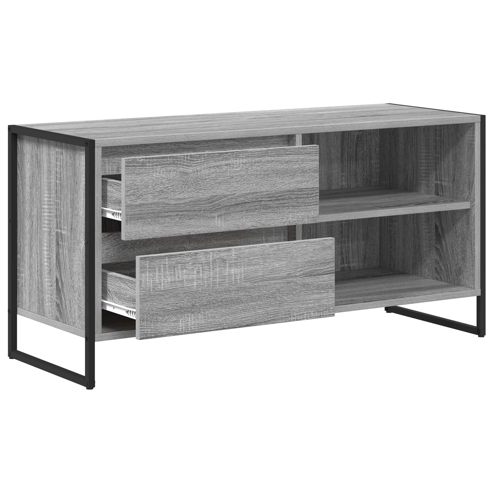 TV ormar Siva Sonoma 100 x 36 x 49,5 cm Konstruirano drvo