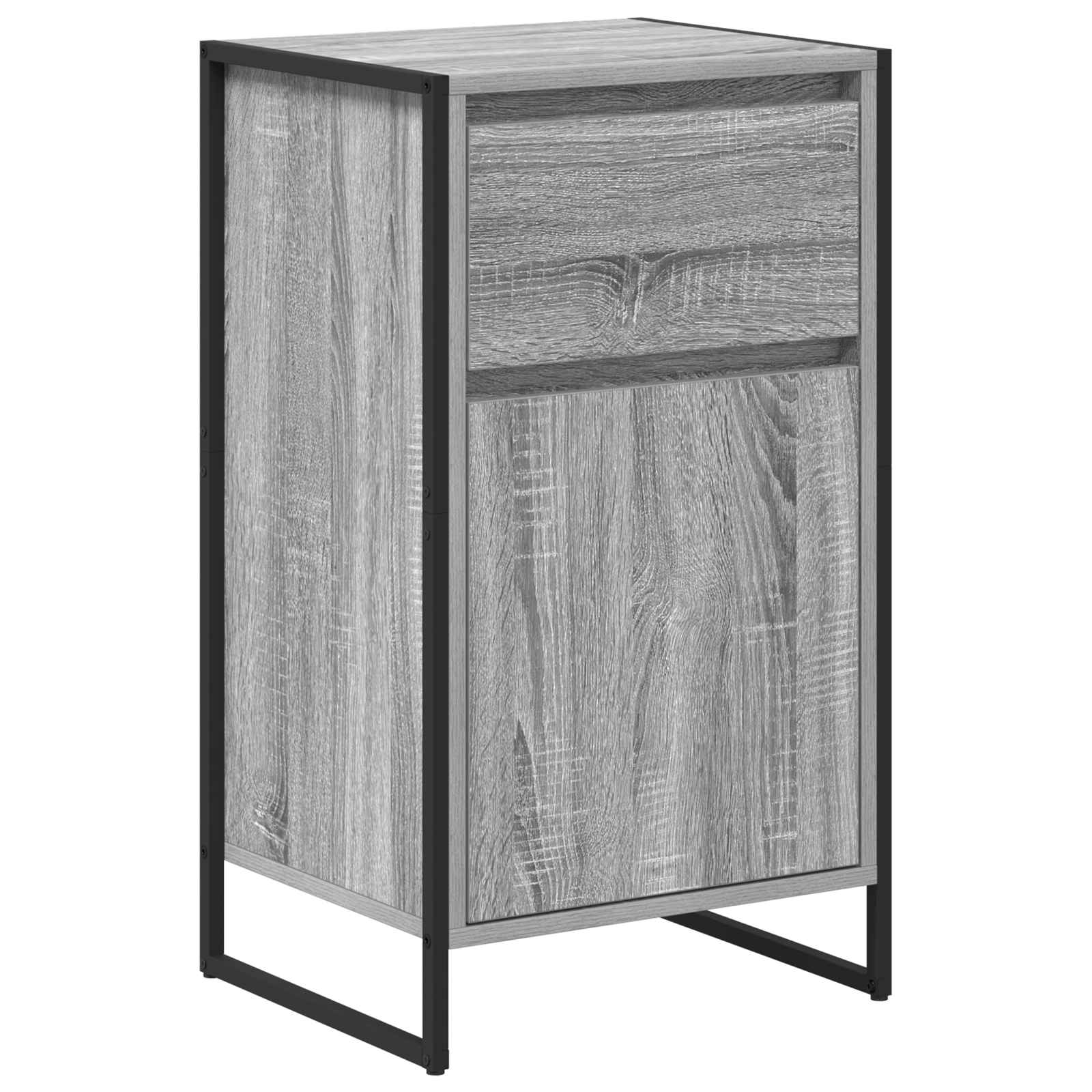 Kreveta Siva Sonoma 43 x 36 x 75,5 cm Konstruirano drvo