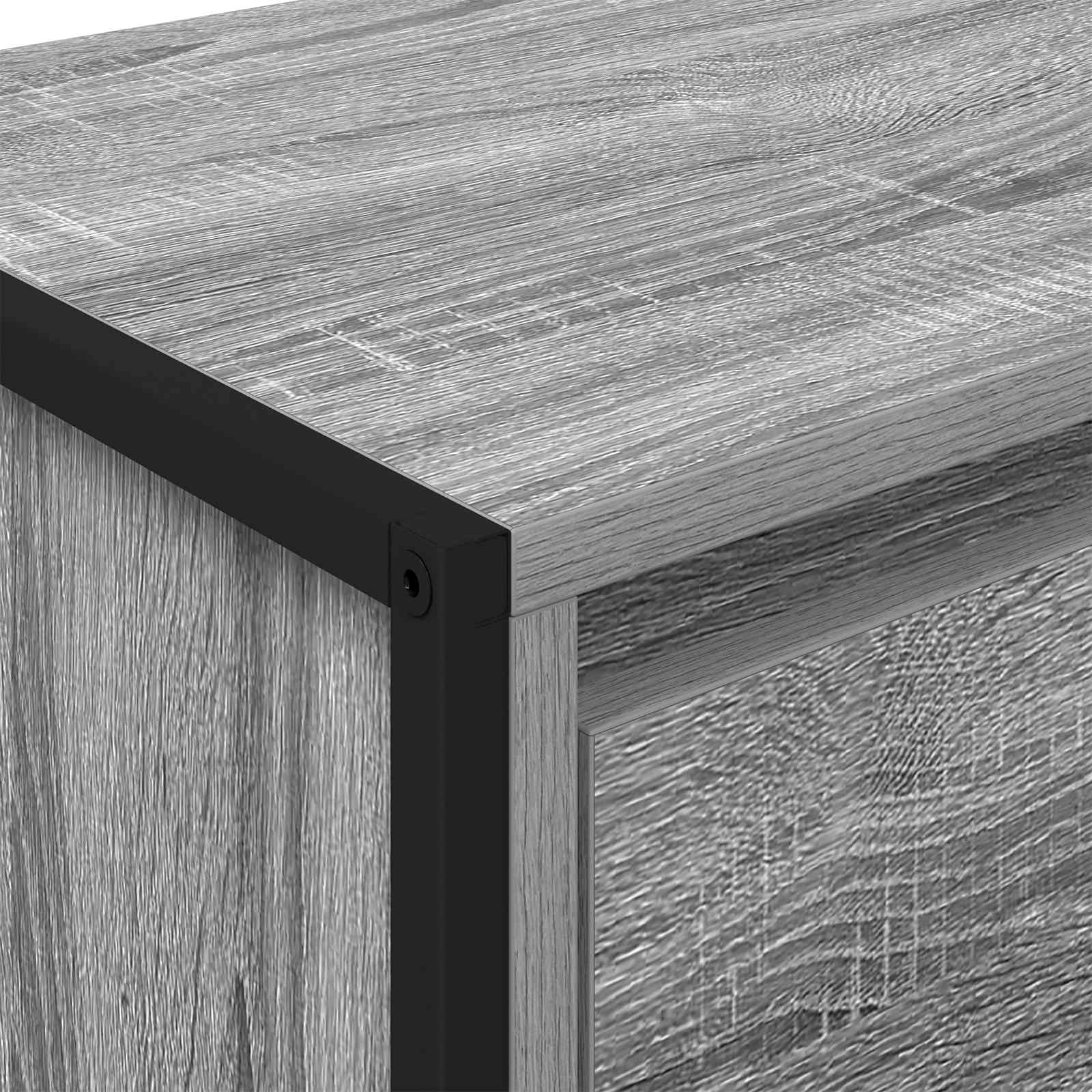Kreveta Siva Sonoma 43 x 36 x 75,5 cm Konstruirano drvo