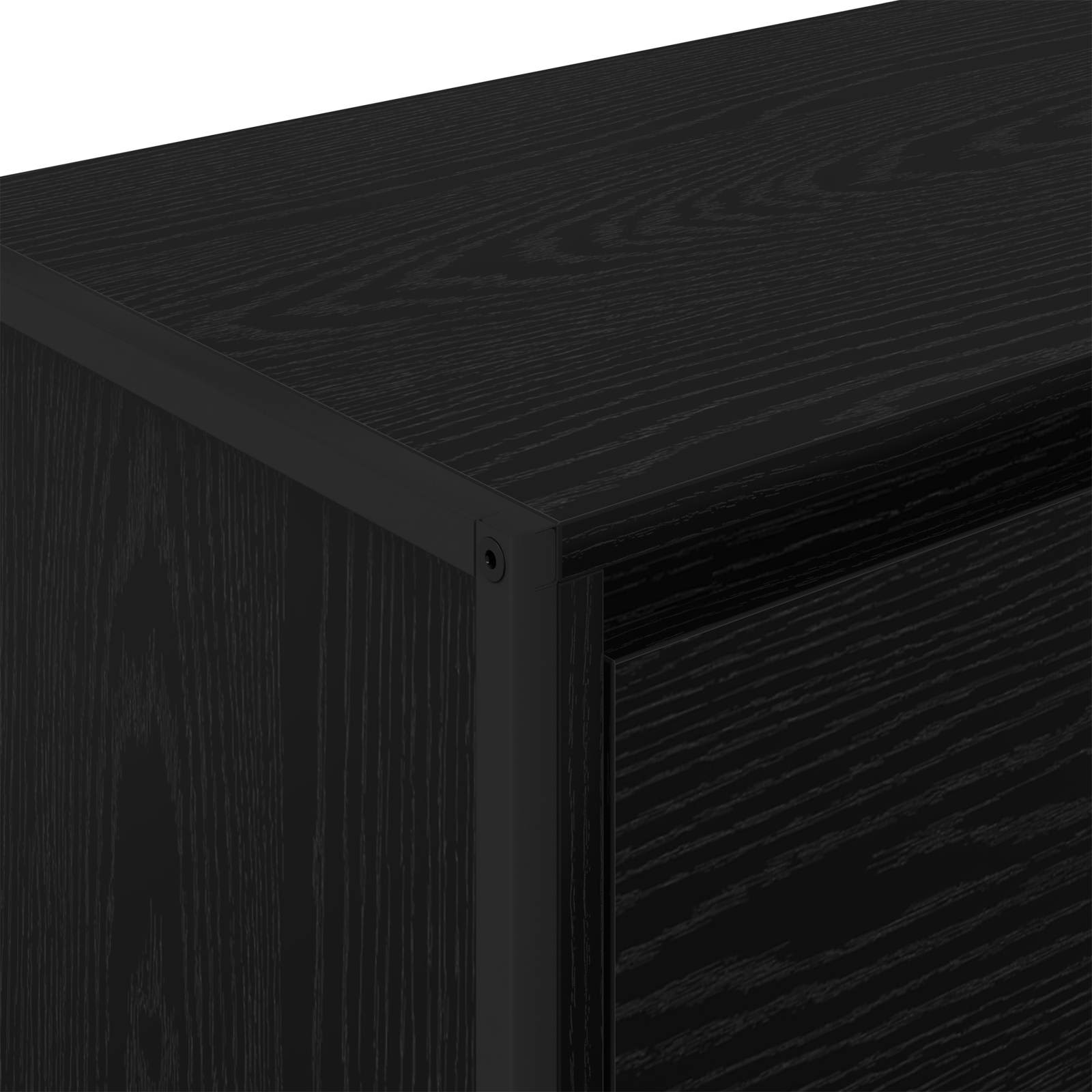 Kreveta Crni hrast 79 x 36 x 75.5 cm Konstruirano drvo