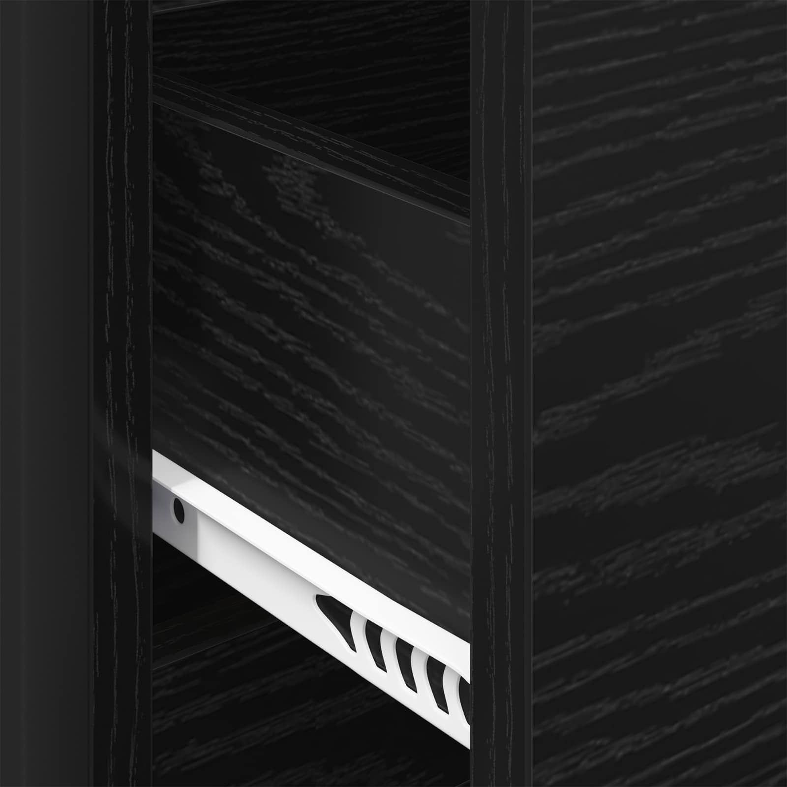 Kreveta Crni hrast 79 x 36 x 75.5 cm Konstruirano drvo
