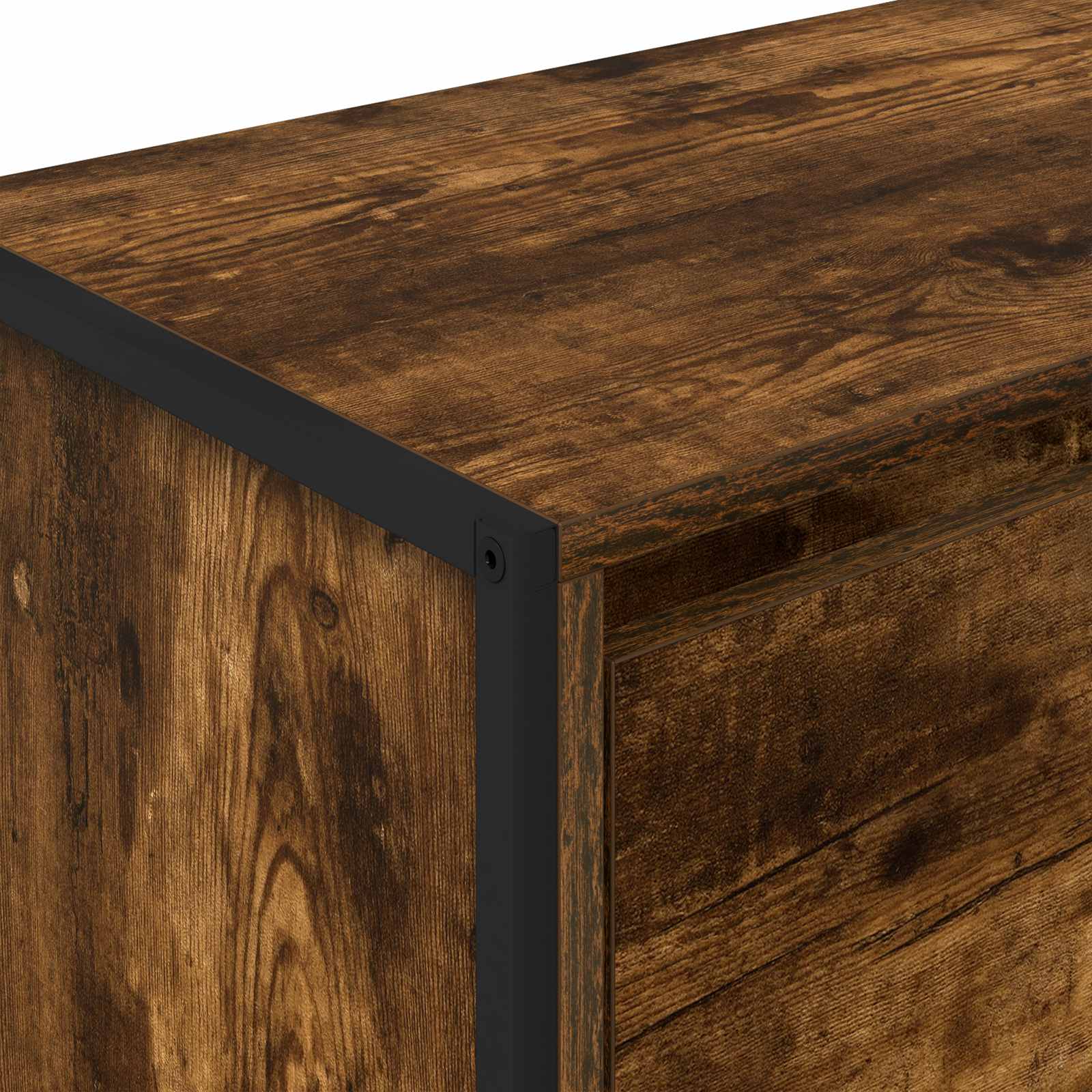 Kreveta Dimni hrast 79 x 36 x 75.5 cm Konstruirano drvo