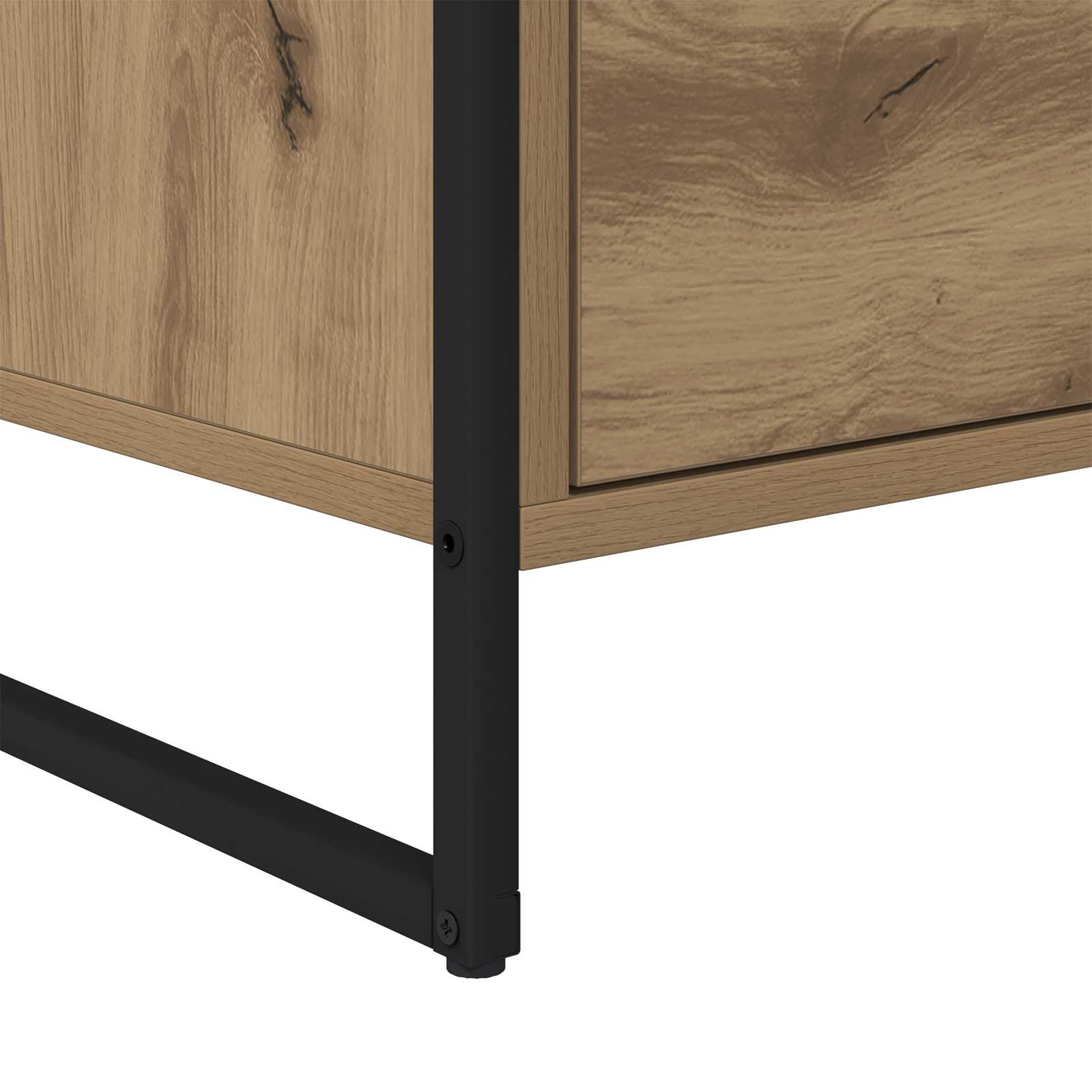 Kreveta s ladicama Umjetnička hrastovina 79 x 36 x 75.5 cm