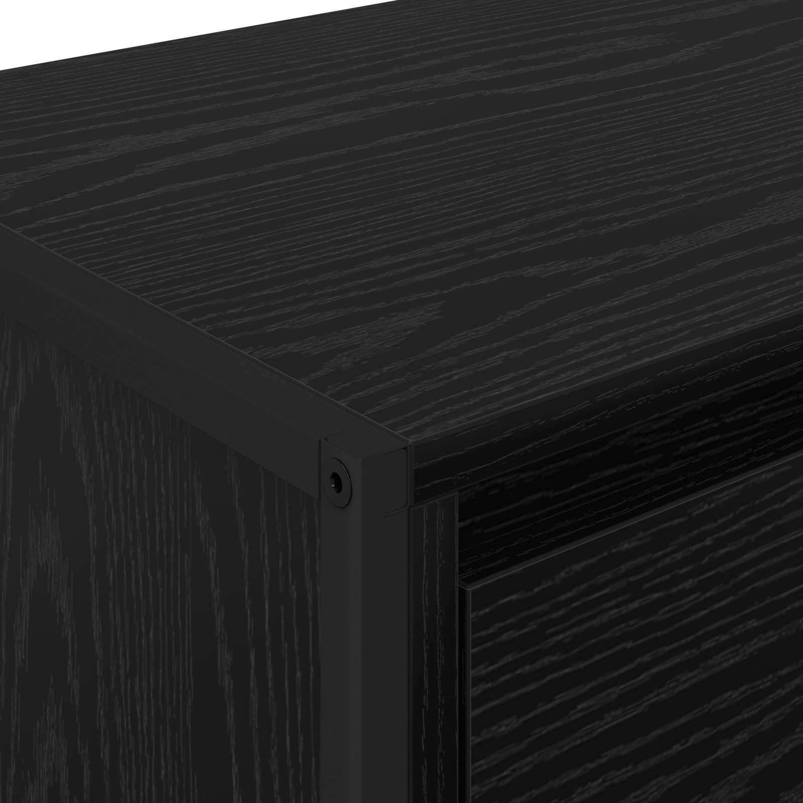 TV ormar Crni hrast 100 x 36 x 49.5 cm Konstruirano drvo