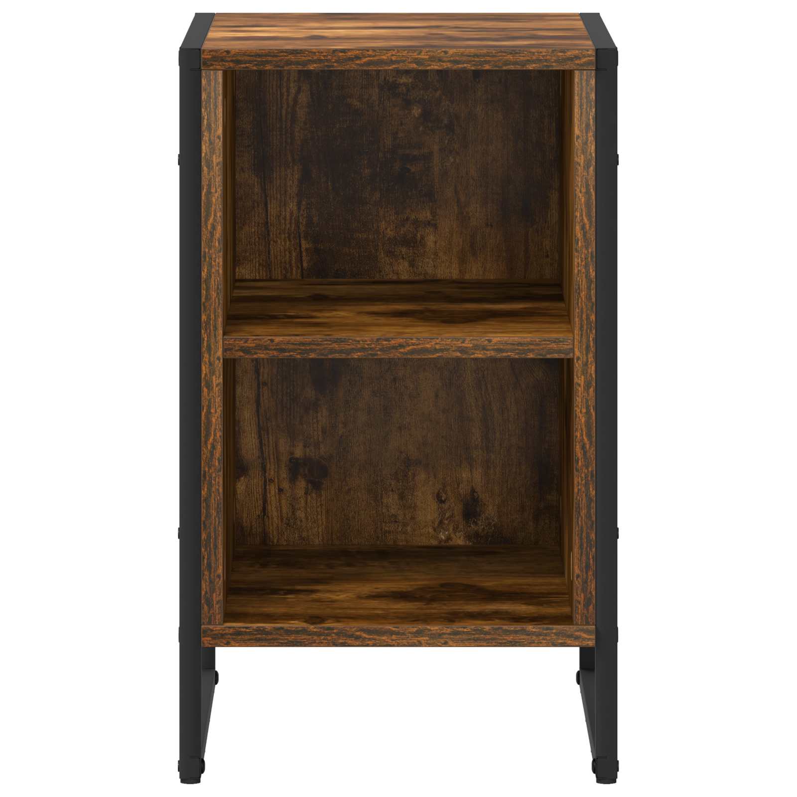 Noćni ormarić 2 pcs Dimni hrast 39.5 x 30 x 50 cm